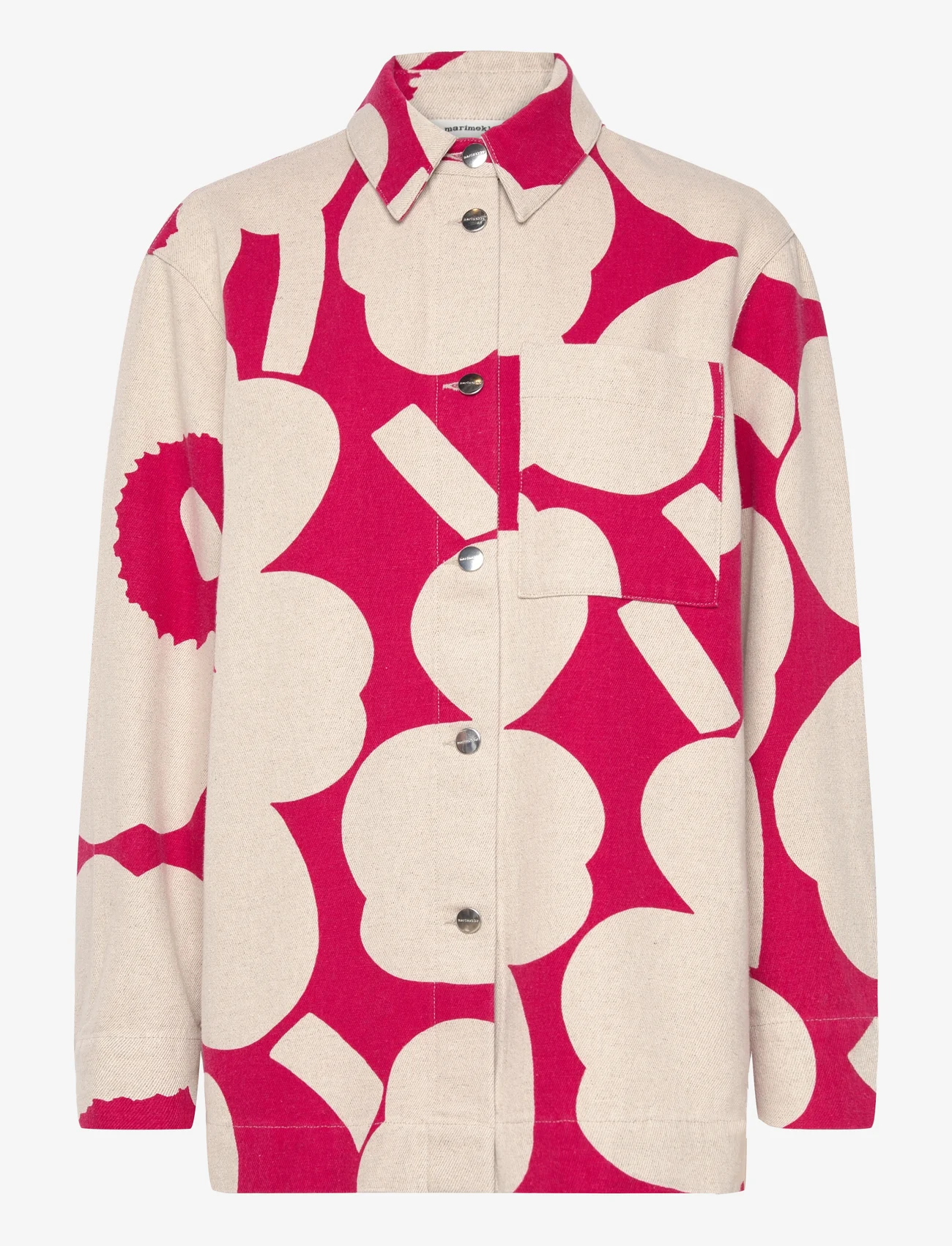 Marimekko - KULMAT UNIKKO - koszule z długimi rękawami - cotton, fuchsia - 1