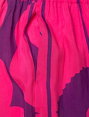 Marimekko - OANET VESI UNIKKO - wide leg trousers - fuchsia, dark purple - 5