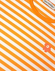 Marimekko - TASARAITA SS - t-shirts - orange, off-white - 5