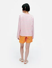 Marimekko - TASARAITA RELAXED LS - t-shirts met lange mouwen - light pink, off-white - 3