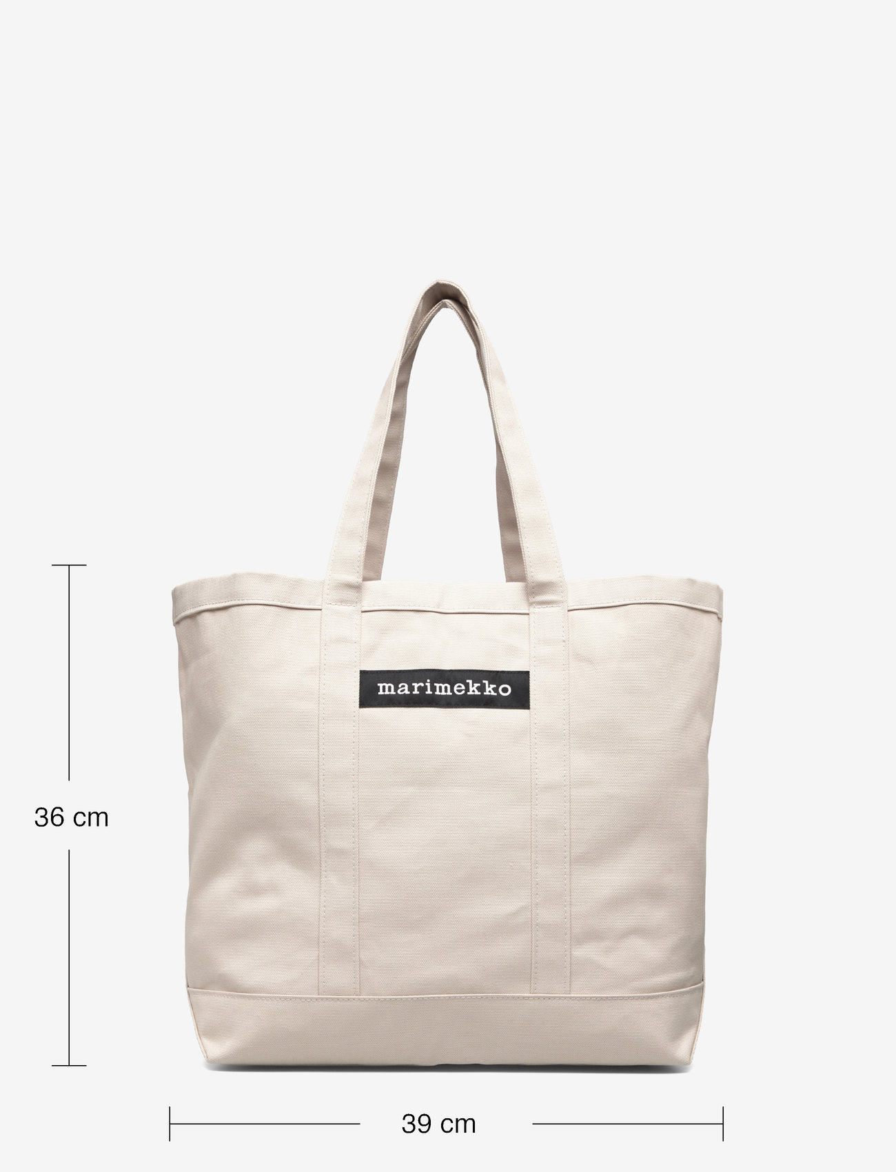 Marimekko - PERUSKASSI SOLID - beige - 5