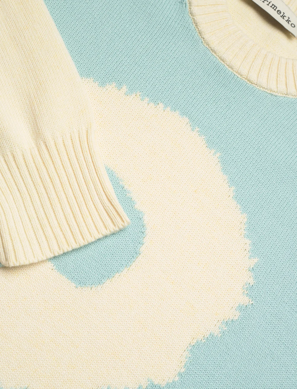 Marimekko - NEUTRA UNIKKO - tröjor - turquoise, off white - 4