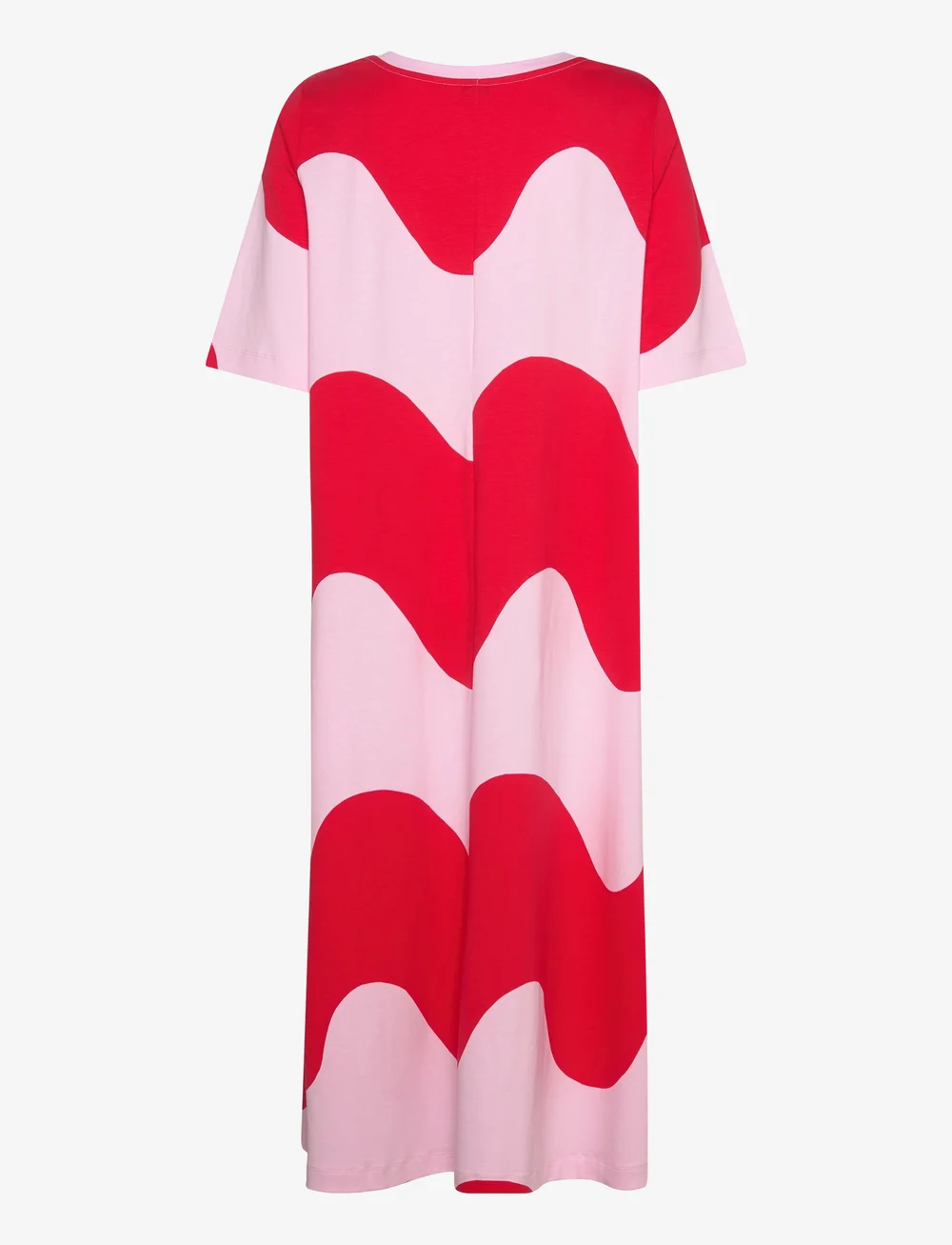 Marimekko - LOKAALI LOKKI - sukienki koszulowe - red, light pink - 2
