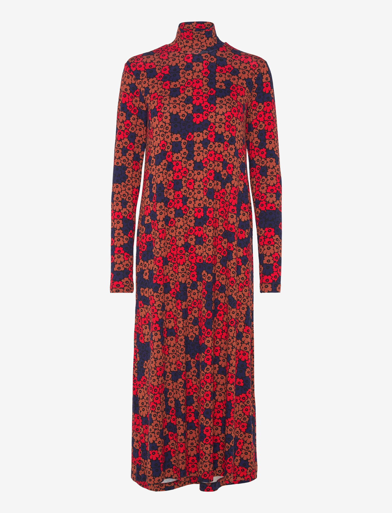 Marimekko - CAVEA UNIKKO - maxikleider - brick red, blue, red - 0