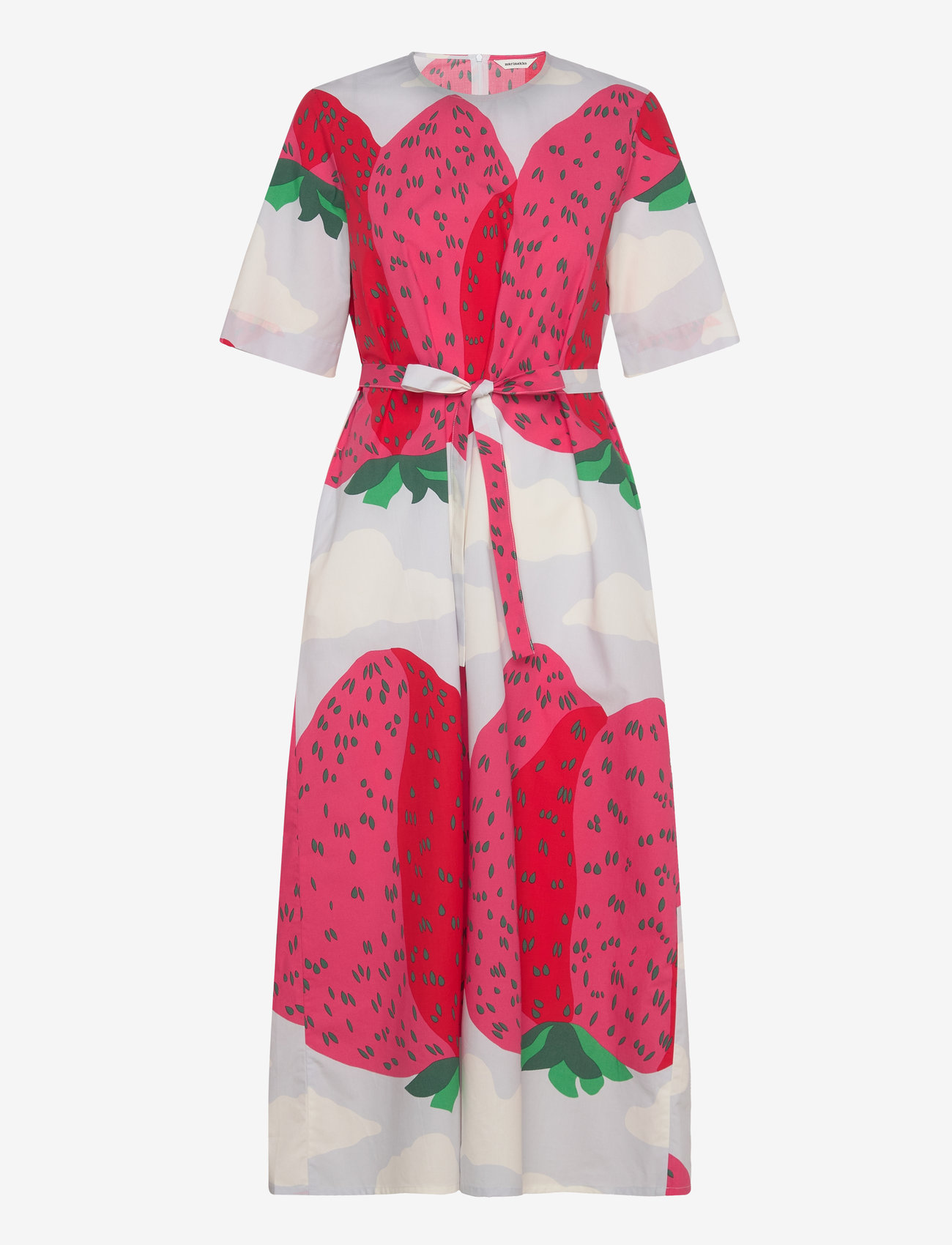 Marimekko - KOTELO MANSIKKAVUORET - light blue, pink, green - 0