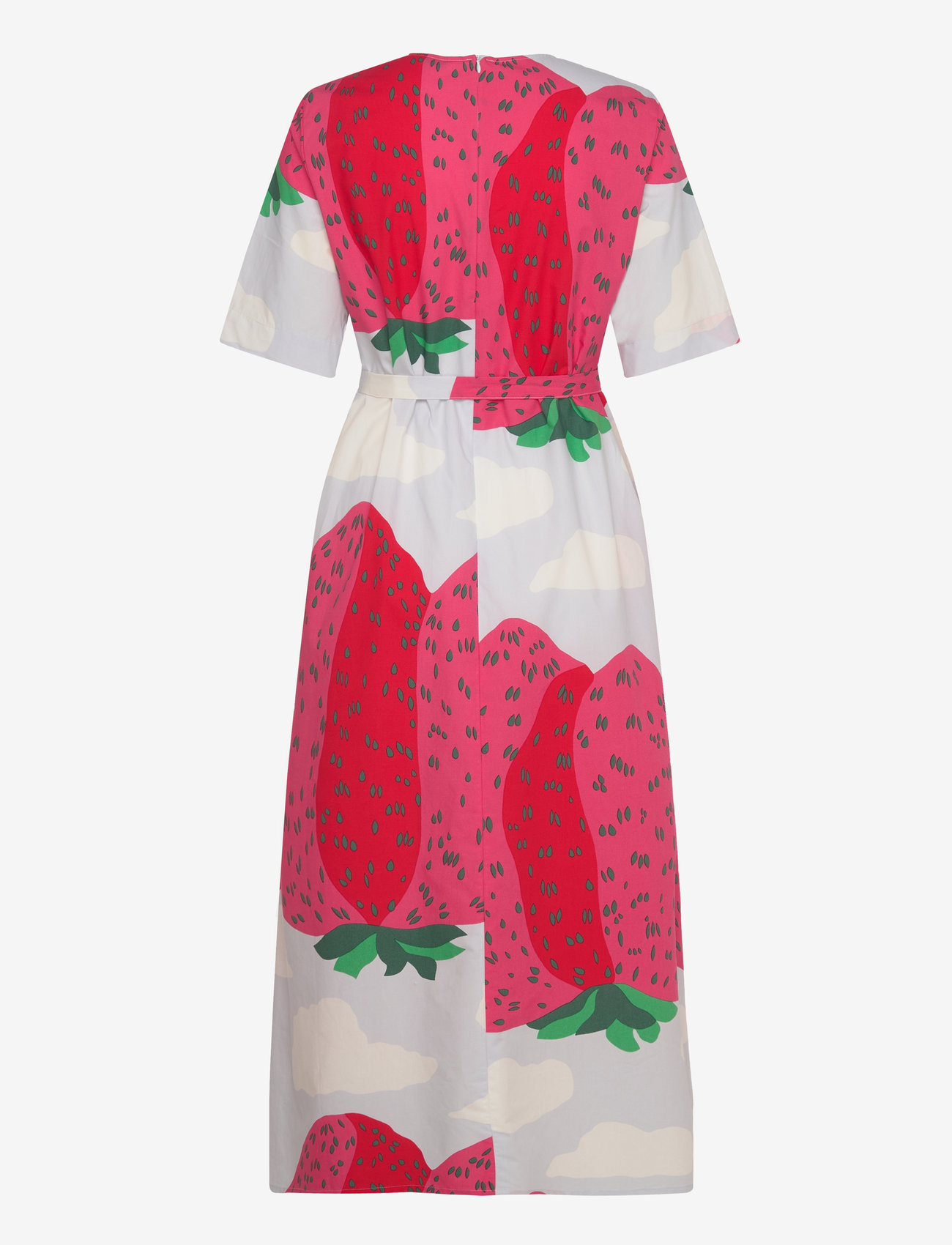 Marimekko - KOTELO MANSIKKAVUORET - light blue, pink, green - 1