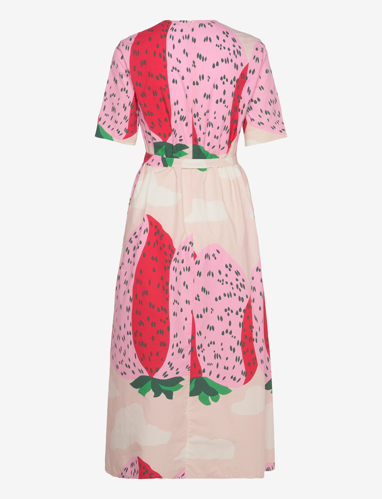 Marimekko - KOTELO MANSIKKAVUORET - peach, light pink, green - 1