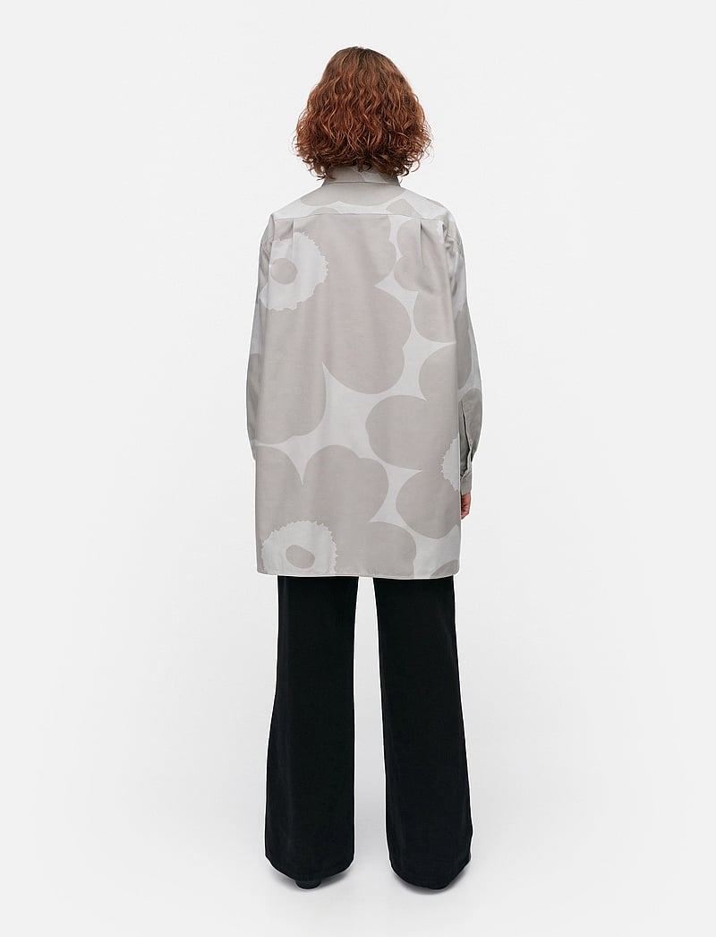 Marimekko - RUOSTE UNIKKO - long-sleeved shirts - grey, grey - 5