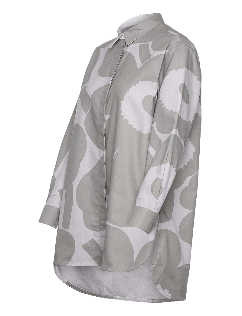 Marimekko - RUOSTE UNIKKO - long-sleeved shirts - grey, grey - 4