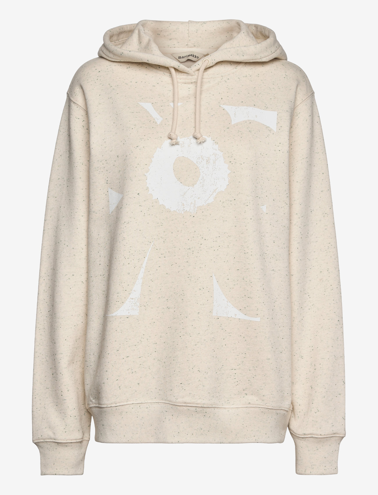 Marimekko - IVVAR UNIKKO PLACEMENT - hættetrøjer - off-white, green, white - 0
