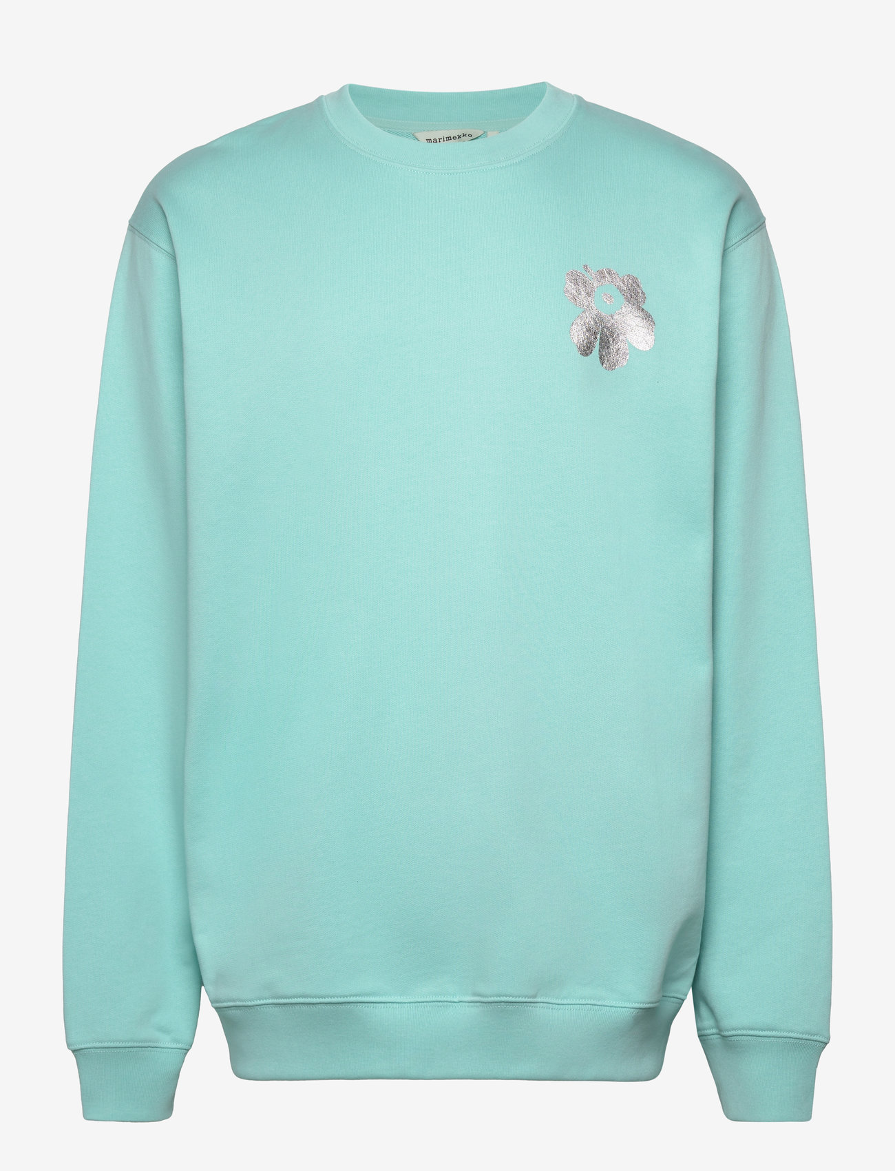 Marimekko - LOISTO UNIKKO PLACEMENT - hoodies - turquoise, silver - 0