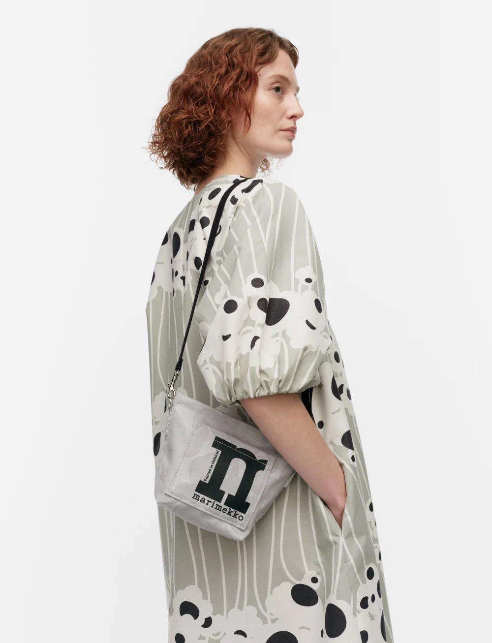 Marimekko - MONO MINI CROSSBODY UNIKKO - mode trends - grey, grey - 0