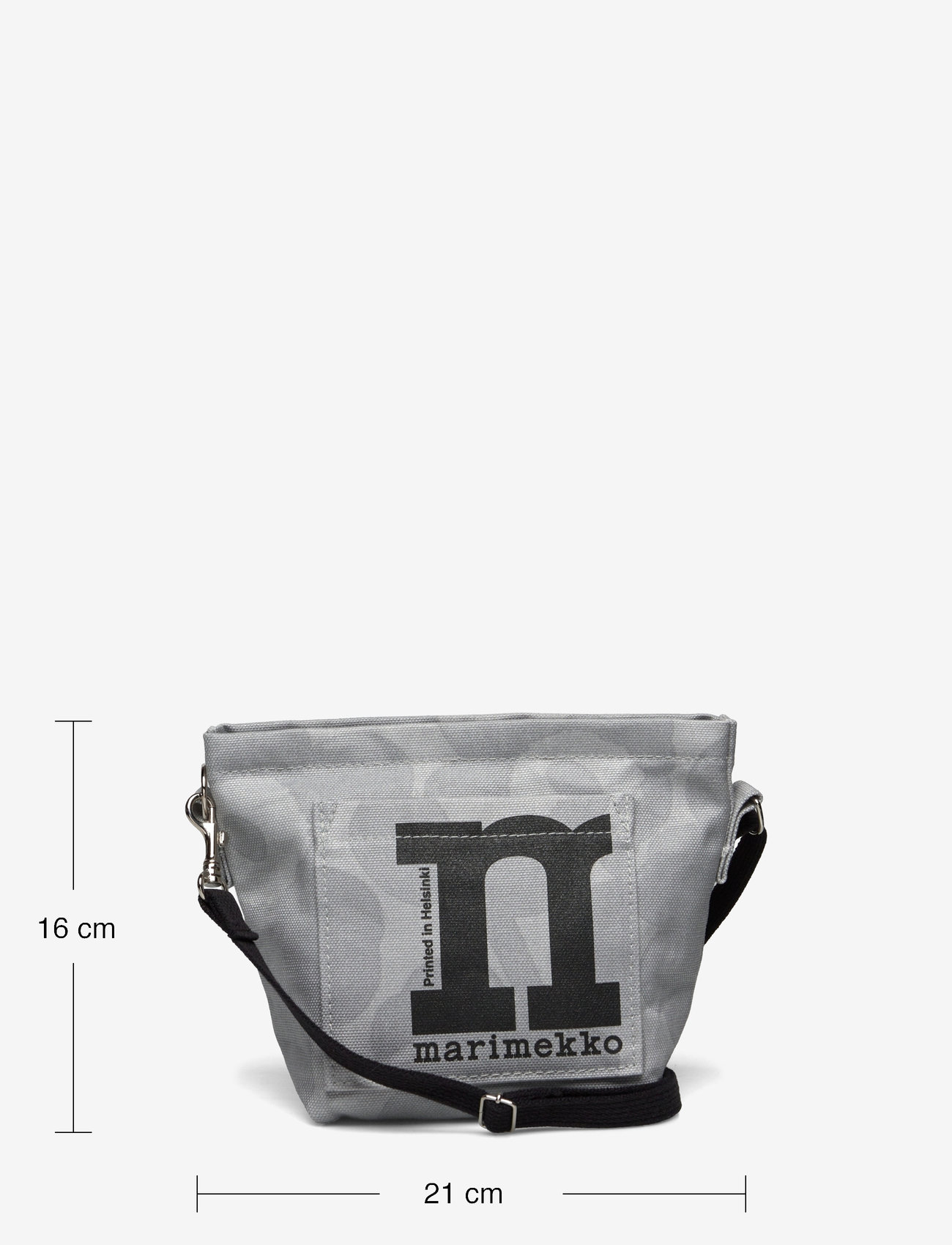 Marimekko - MONO MINI CROSSBODY UNIKKO - grey, grey - 5