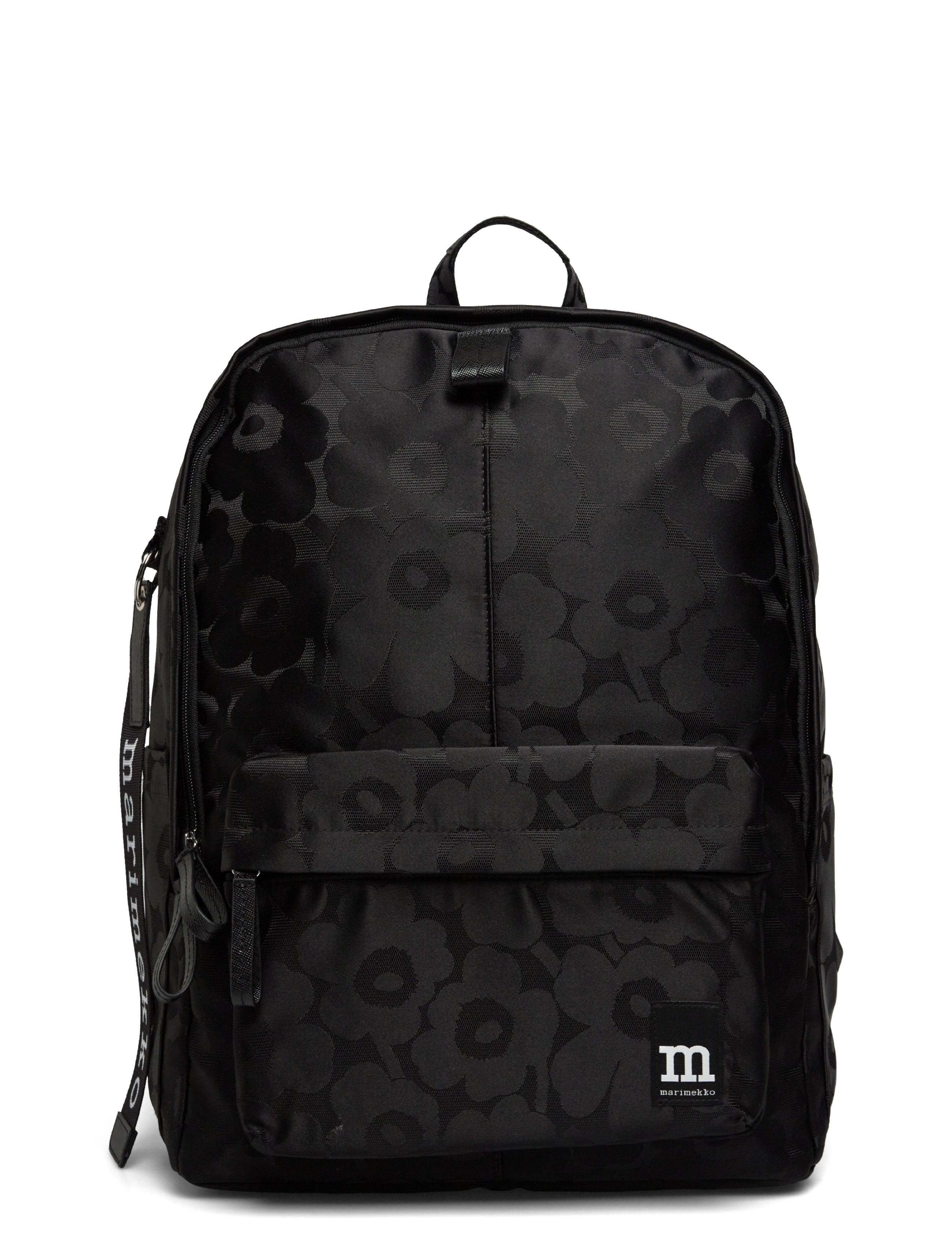 Marimekko - ZIP TOP BACKPACK UNIKKO - modes tendences - black, black - 1