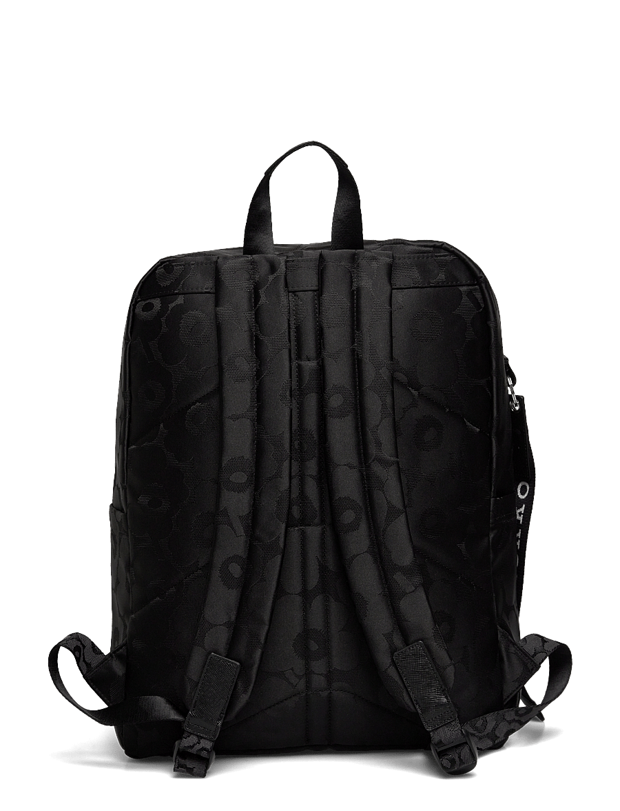 Marimekko - ZIP TOP BACKPACK UNIKKO - modes tendences - black, black - 2