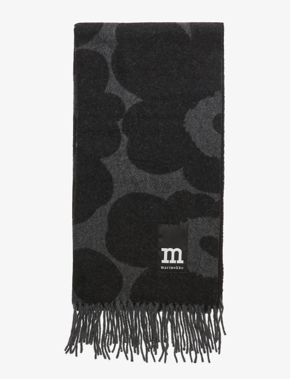 【marimekko】ストール Siime Scarf Black marimekko】ストール Siime Scarf Black marimekko ストール