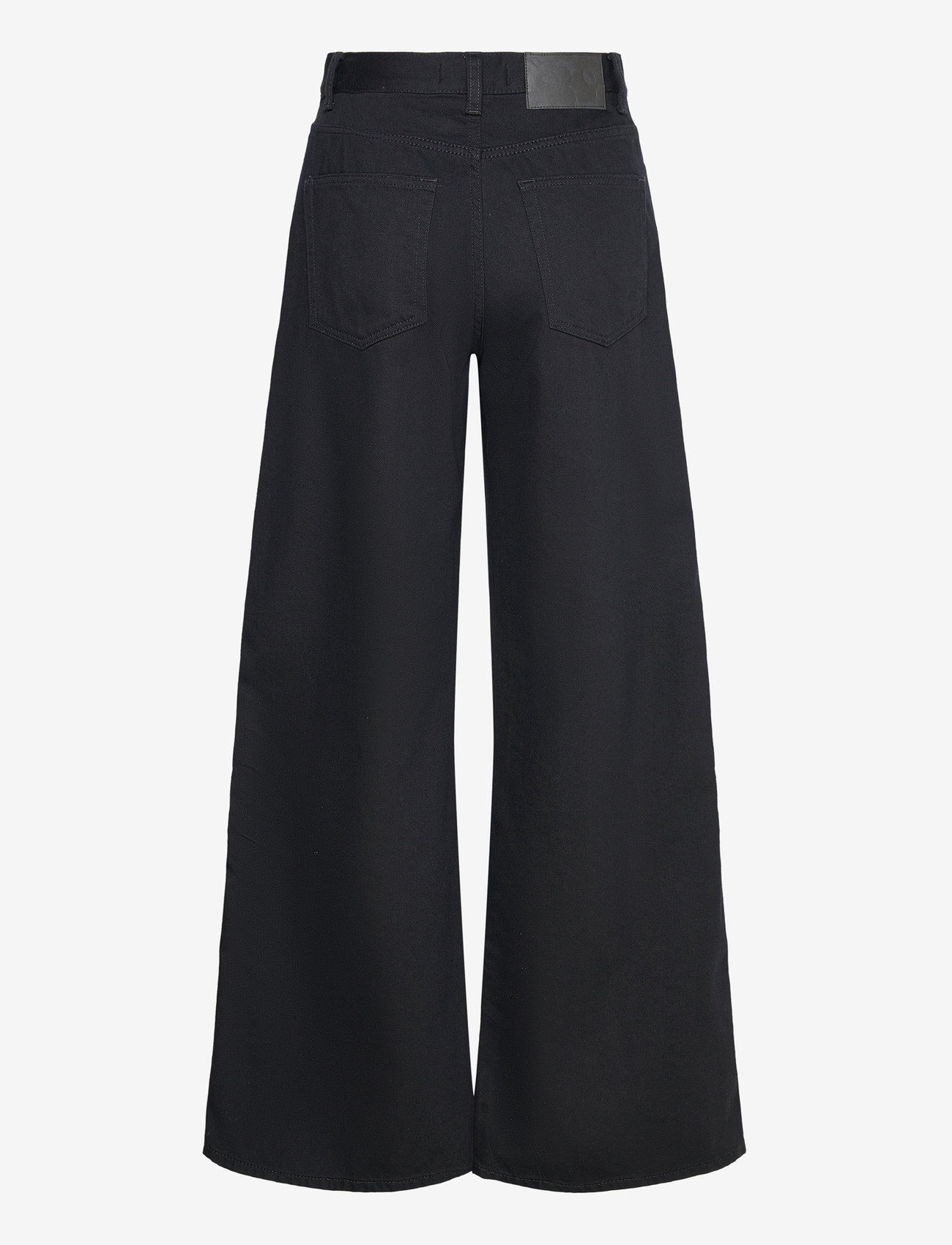 Marimekko - MARIDENIM WIDE - wide leg jeans - black - 2