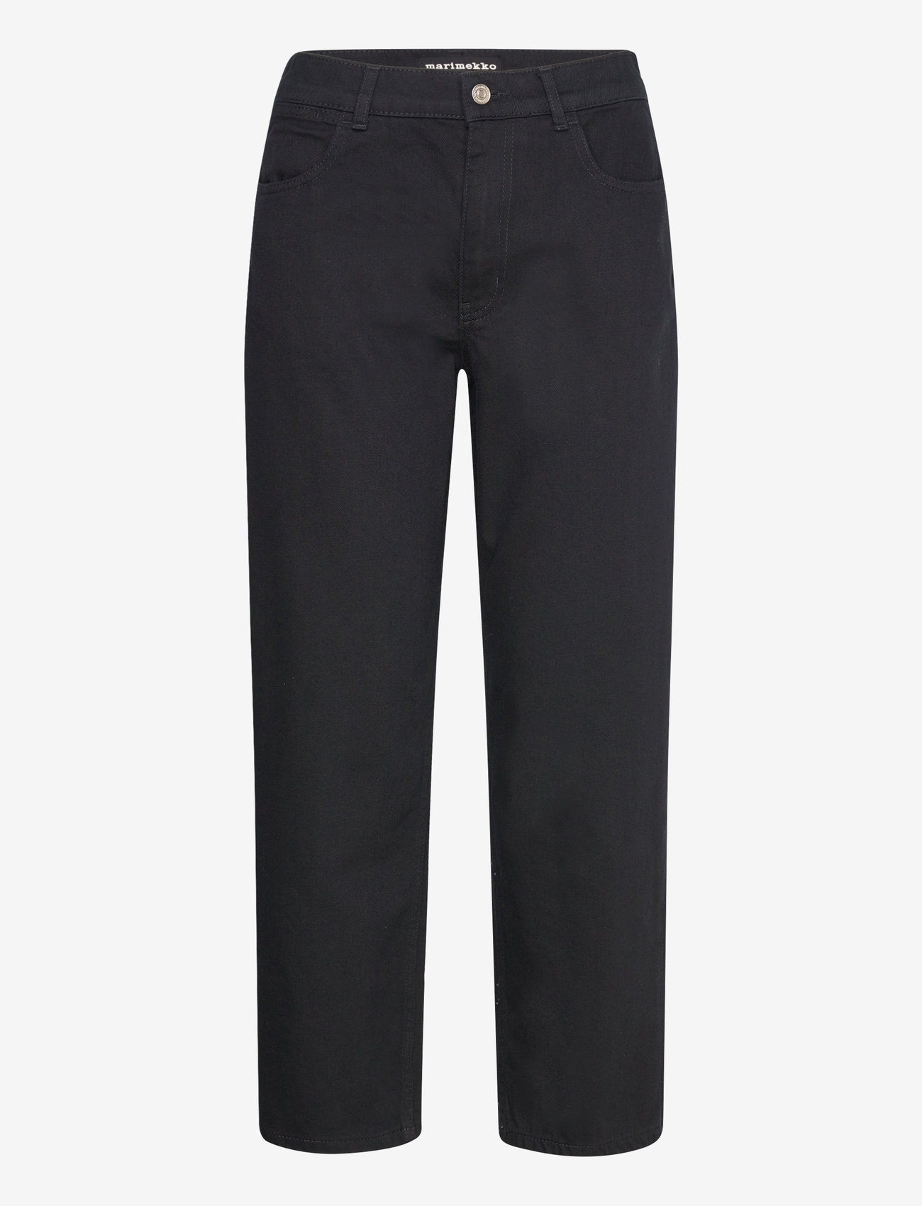 Marimekko - MARIDENIM BARREL - straight jeans - black - 1