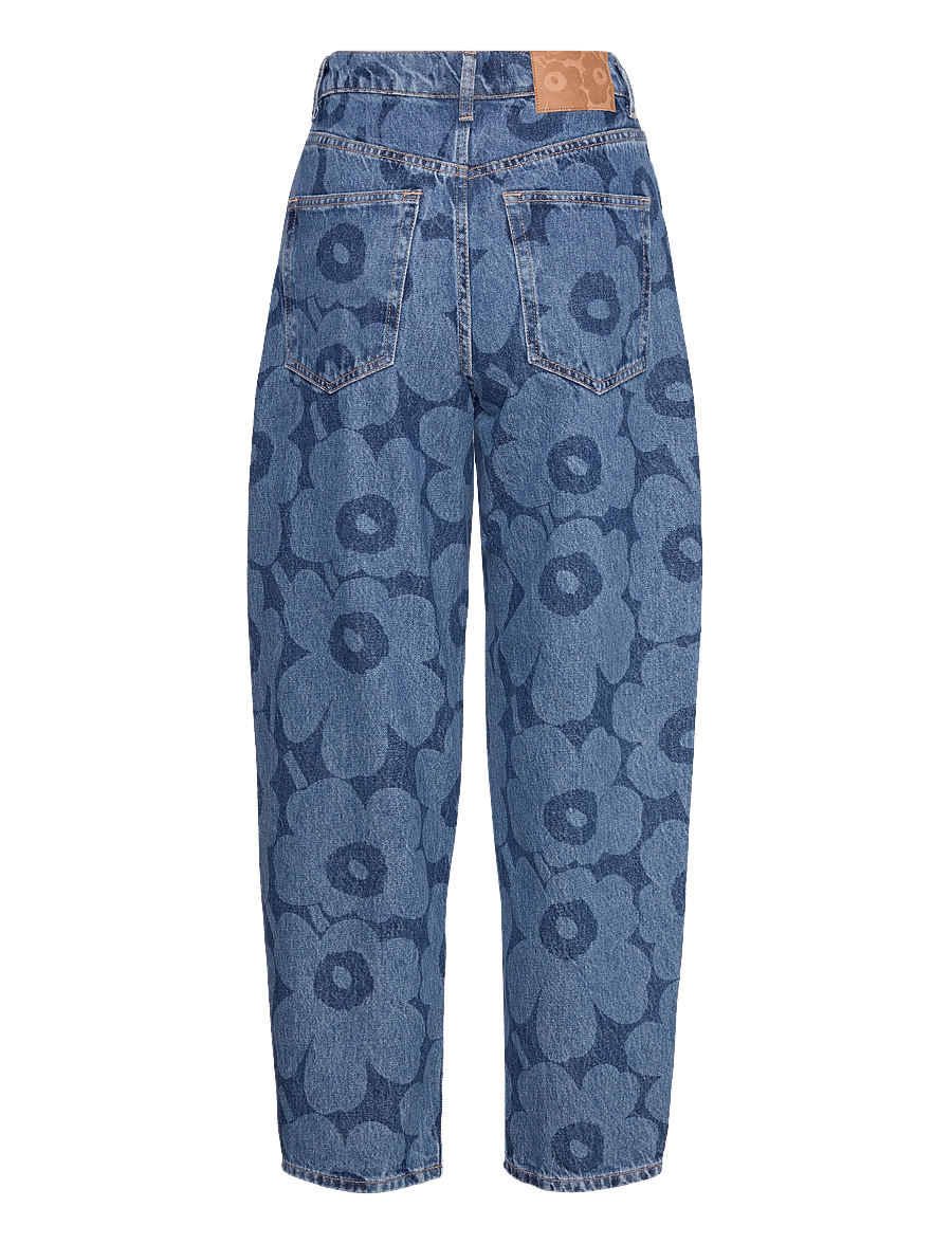 Marimekko - MARIDENIM BARREL UNIKKO - barrel jeans - mid indigo - 2