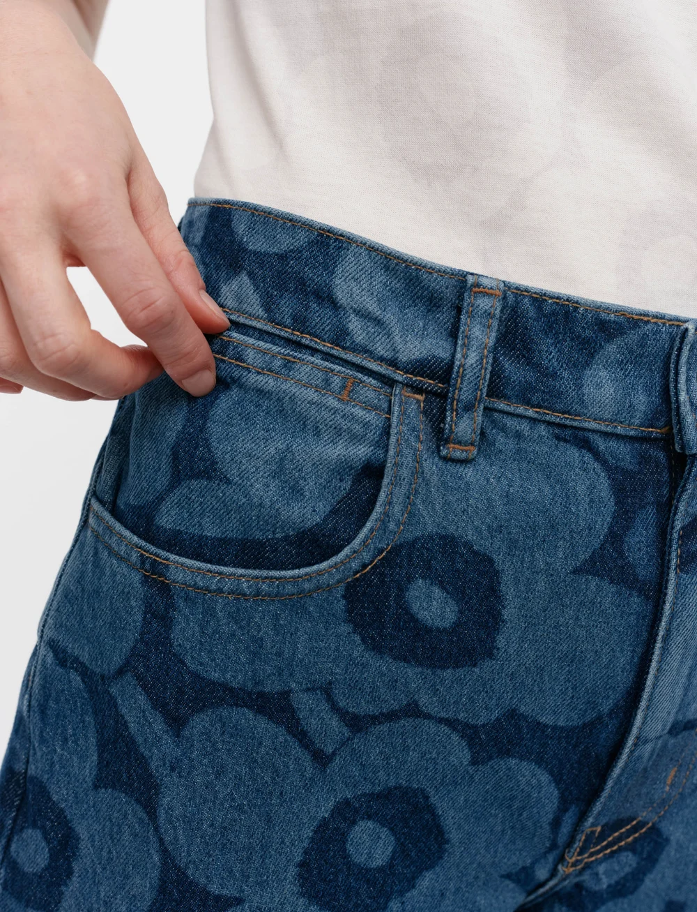 Marimekko - MARIDENIM BARREL UNIKKO - barrel jeans - mid indigo - 4