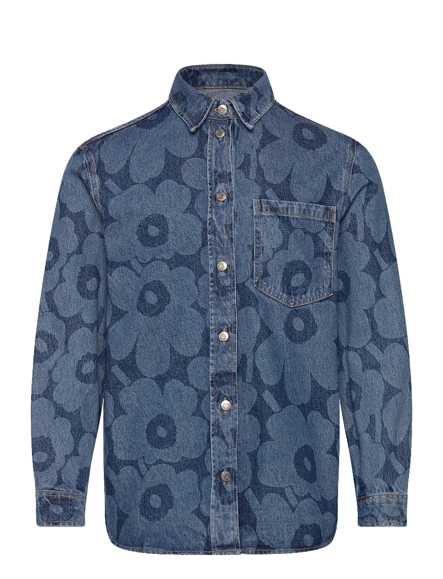 Marimekko - MARIDENIM VAIHE UNIKKO - teksasärgid - indigo - 1