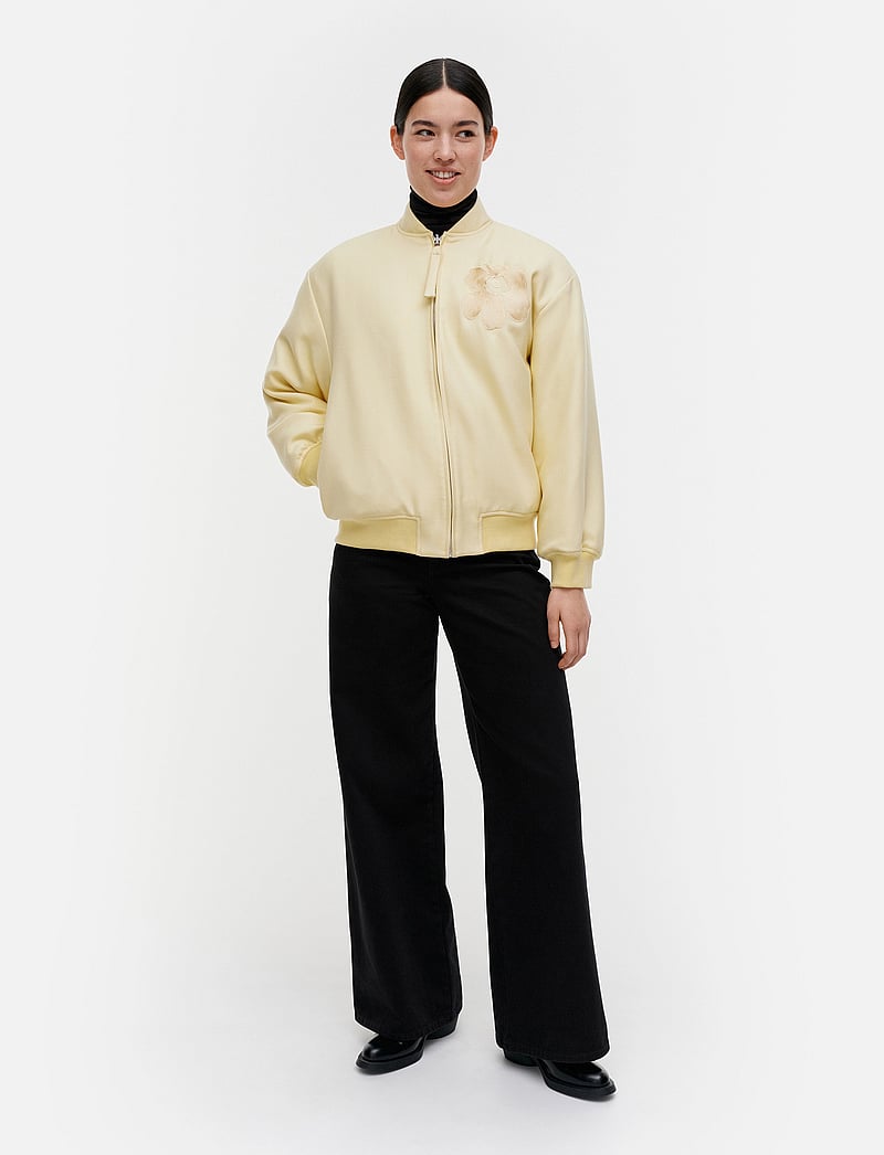 Marimekko - MONUMENTTI SOLID - bomber jackets - light yellow - 0
