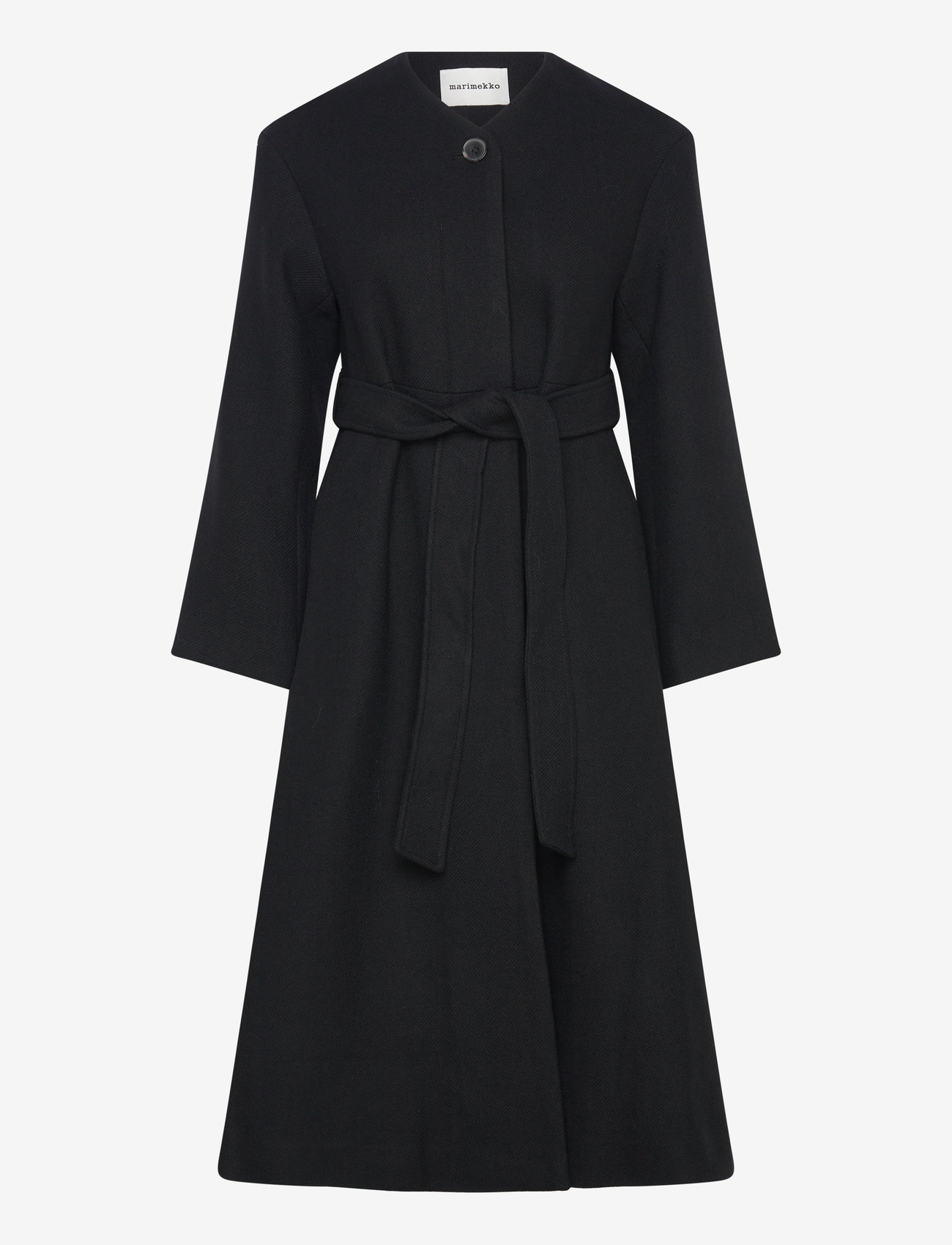 Marimekko - FORMAALI SOLID - wollmäntel - black - 0