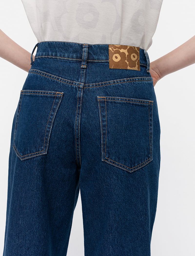 Marimekko - MARIDENIM WIDE - brede jeans - mid indigo - 4