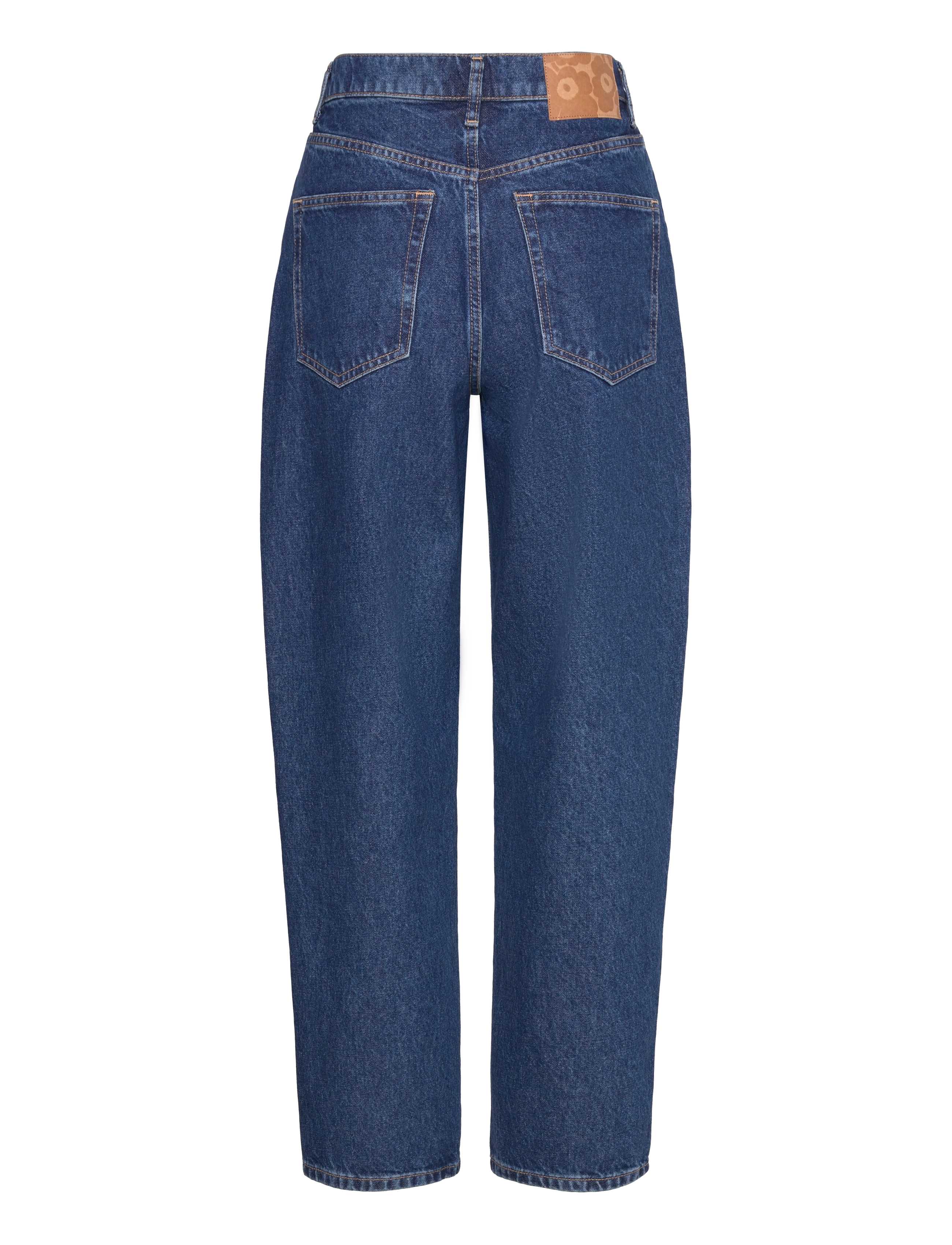 Marimekko - MARIDENIM BARREL - barrel džinsi - mid indigo - 2