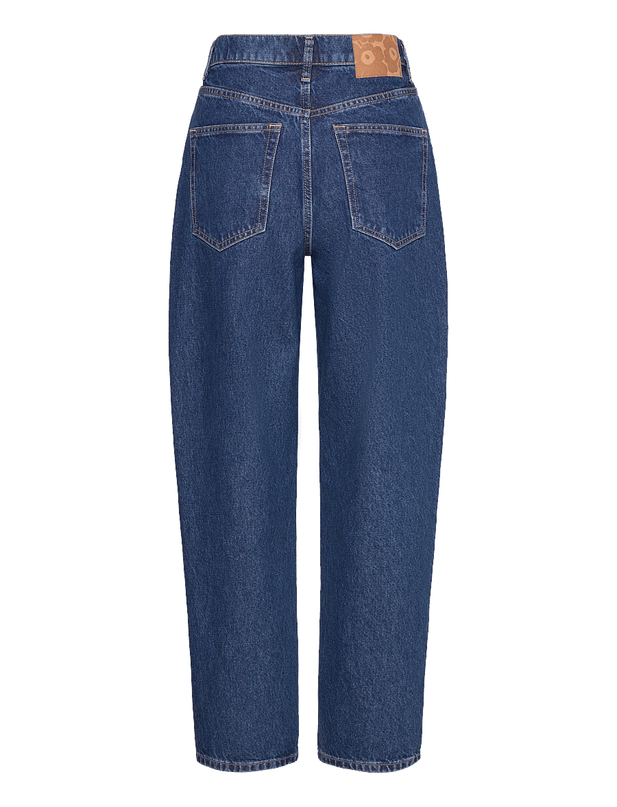 Marimekko - MARIDENIM BARREL - barrel džinsi - mid indigo - 2