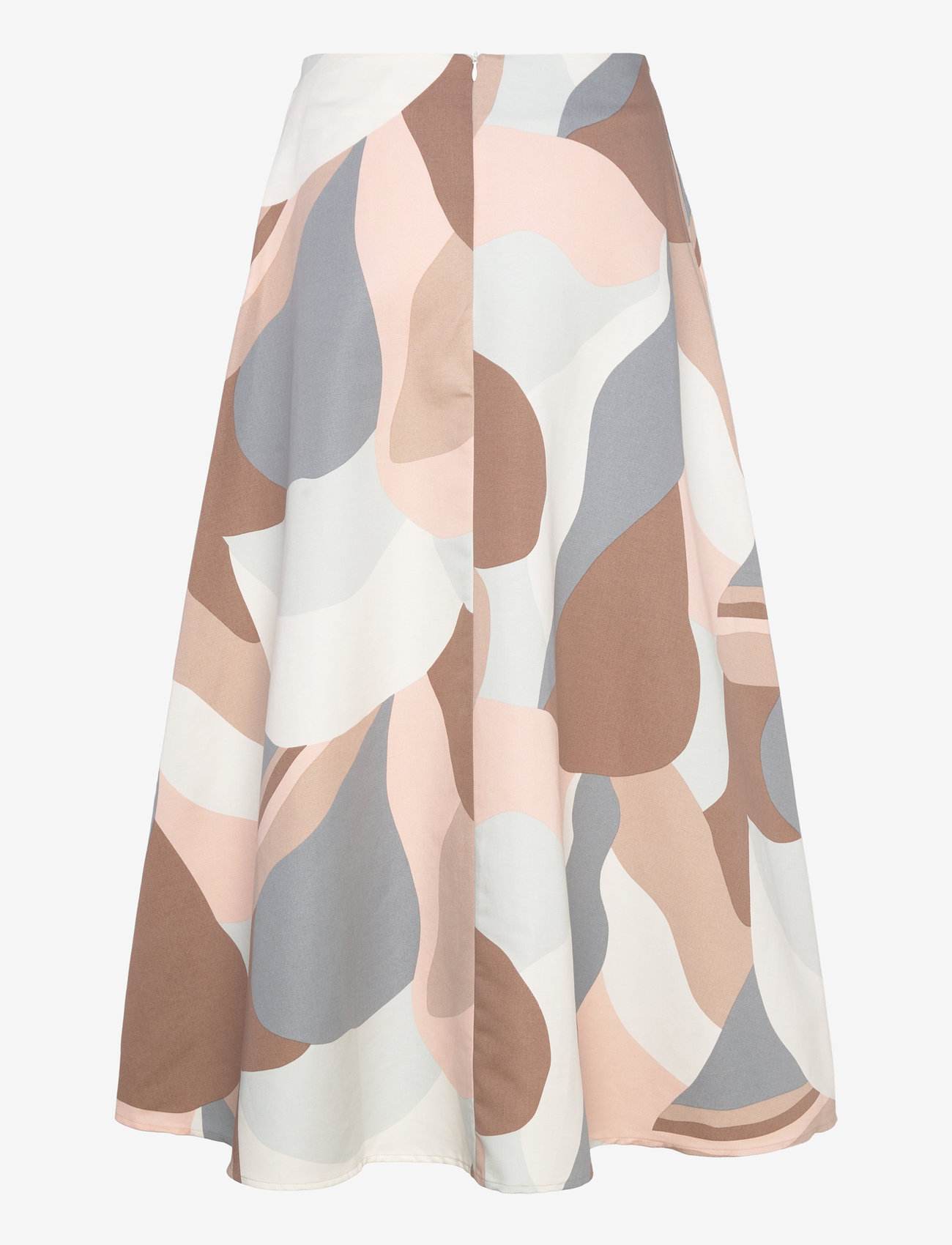 Marimekko - LAITA KAMELIA - maxi skirts - light rose, brown, grey - 1
