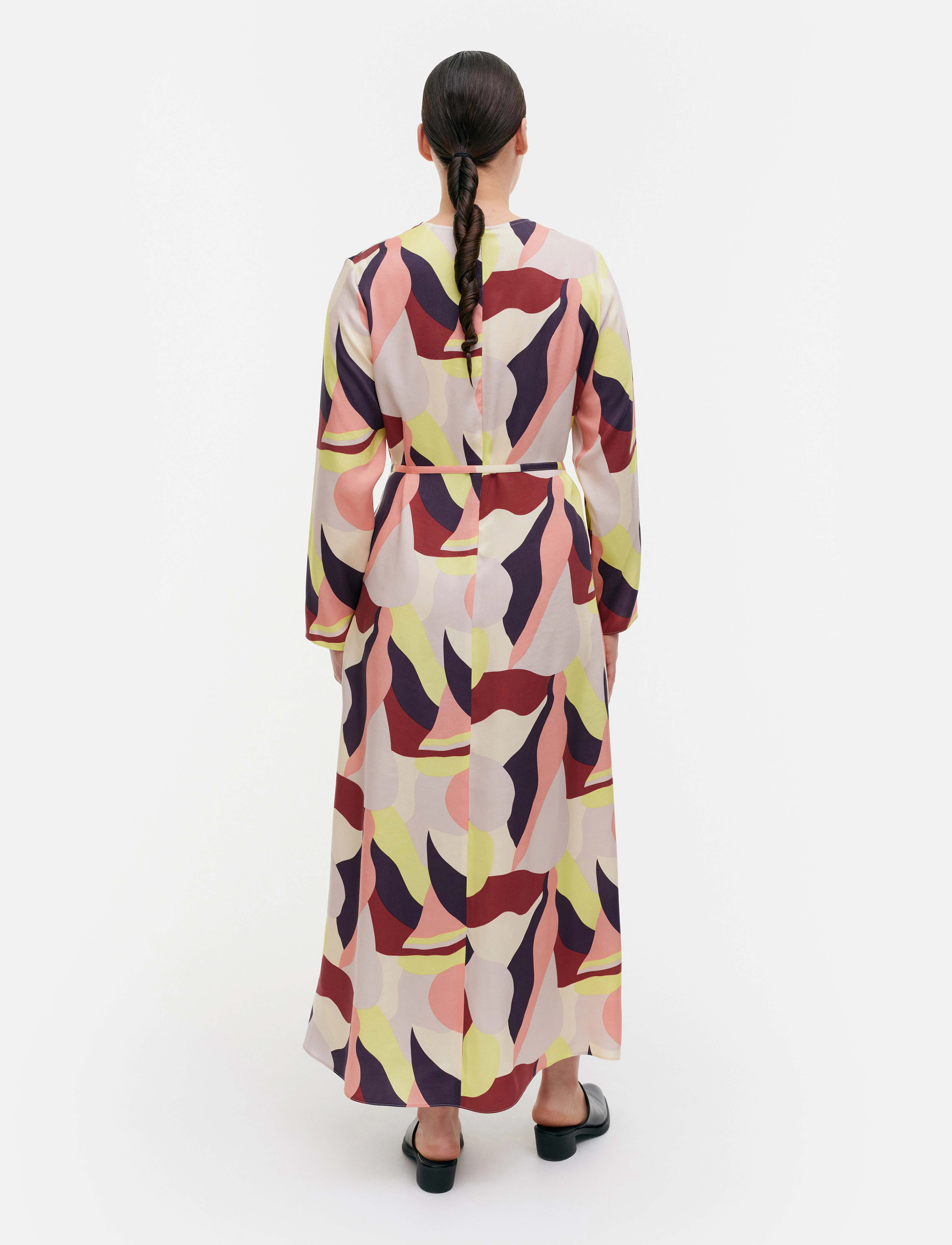 Marimekko - KAVERUS KAMELIA - red, grey, lt.pink, lt.yellow - 5