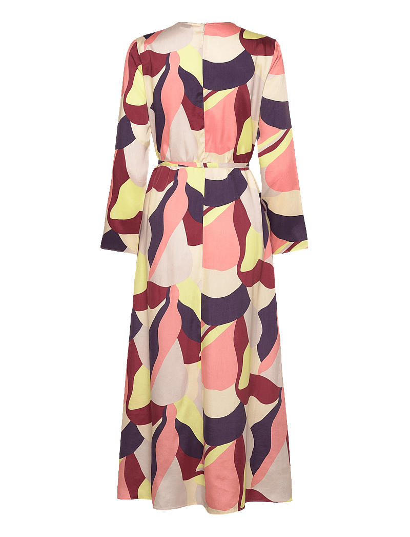 Marimekko - KAVERUS KAMELIA - maxikleider - red, grey, lt.pink, lt.yellow - 4