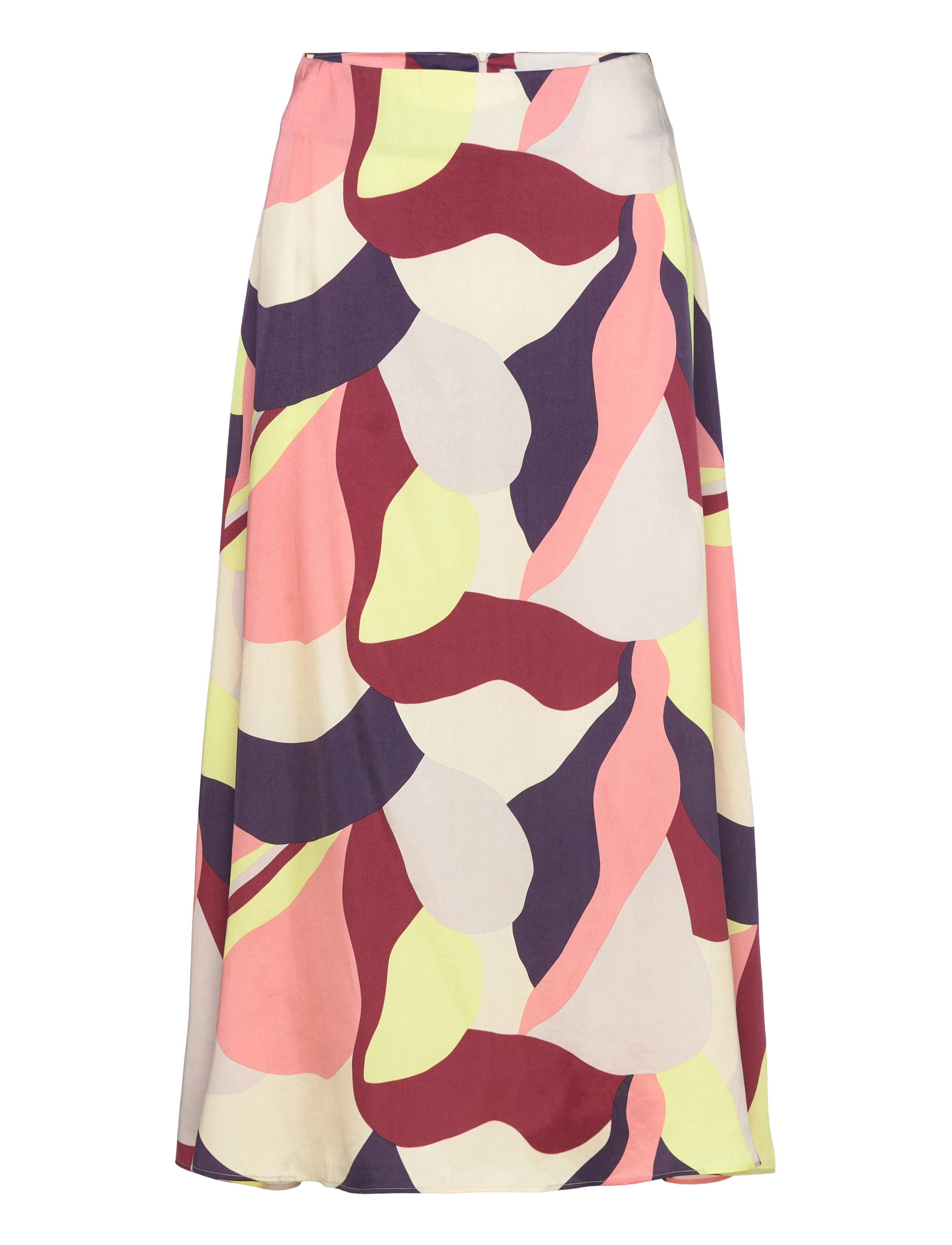 Marimekko - KREPPI KAMELIA - red, grey, lt.pink, lt.yellow - 1