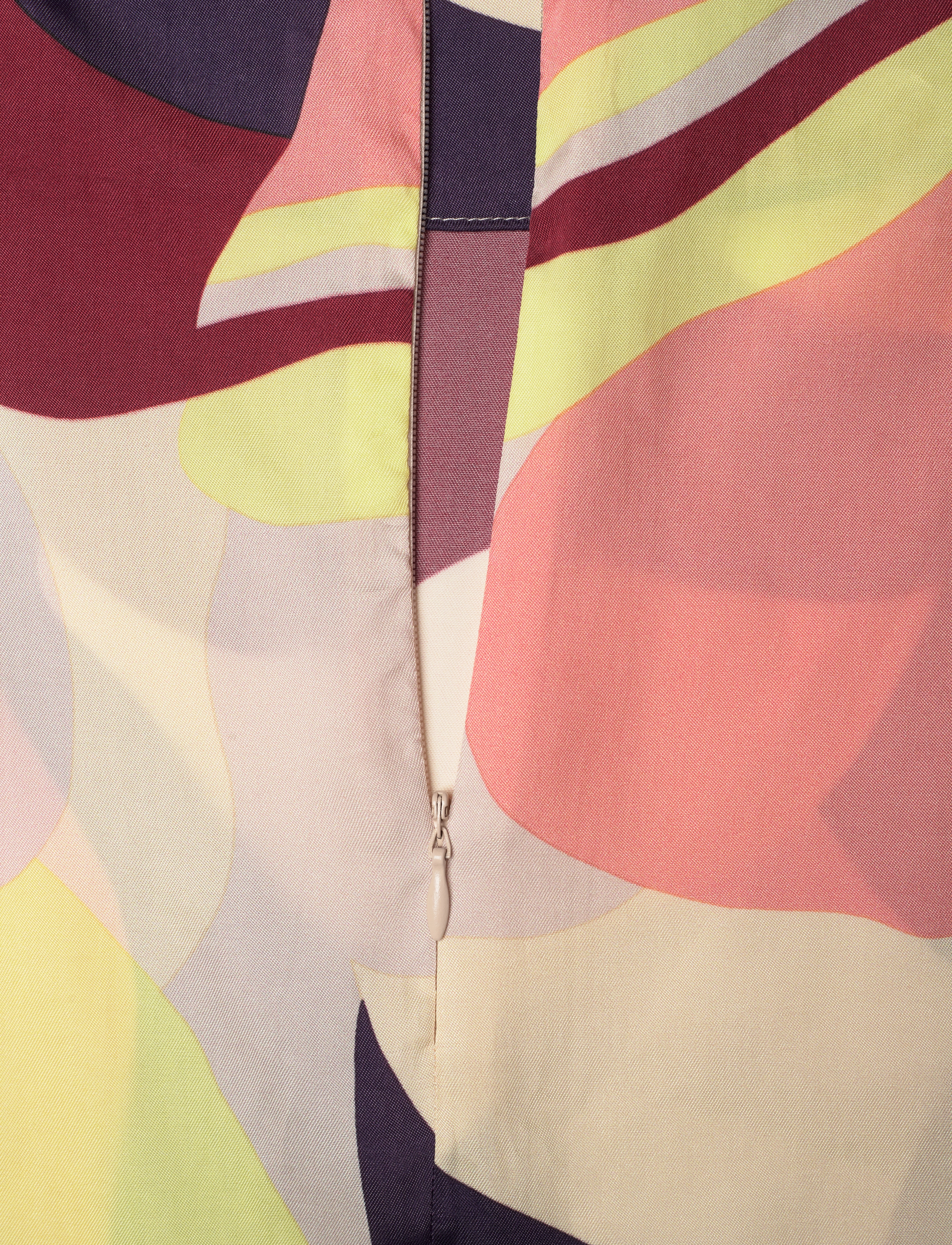 Marimekko - KREPPI KAMELIA - red, grey, lt.pink, lt.yellow - 3