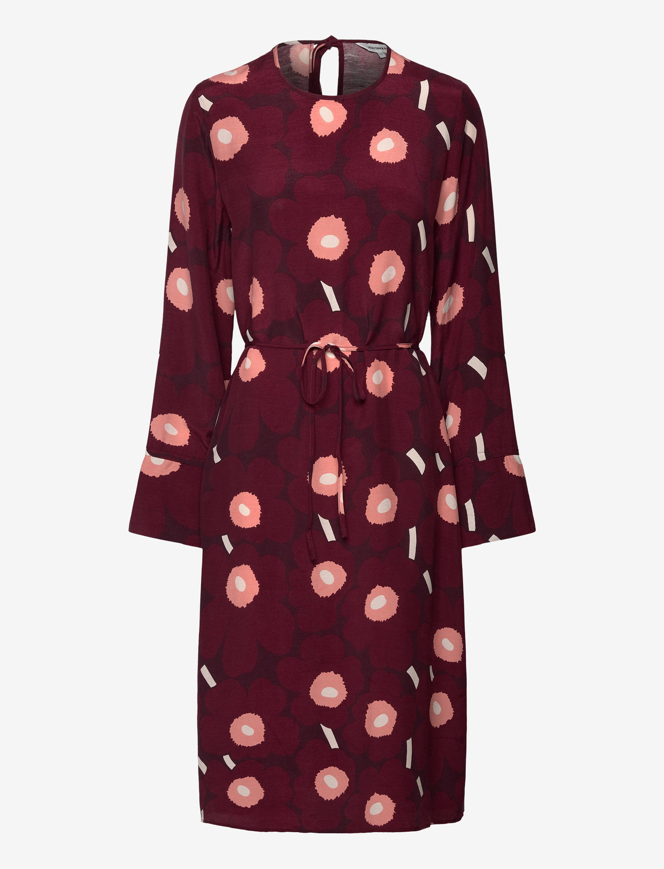 Marimekko - LAHJAT UNIKKO - dark red, wine red, light pink - 1