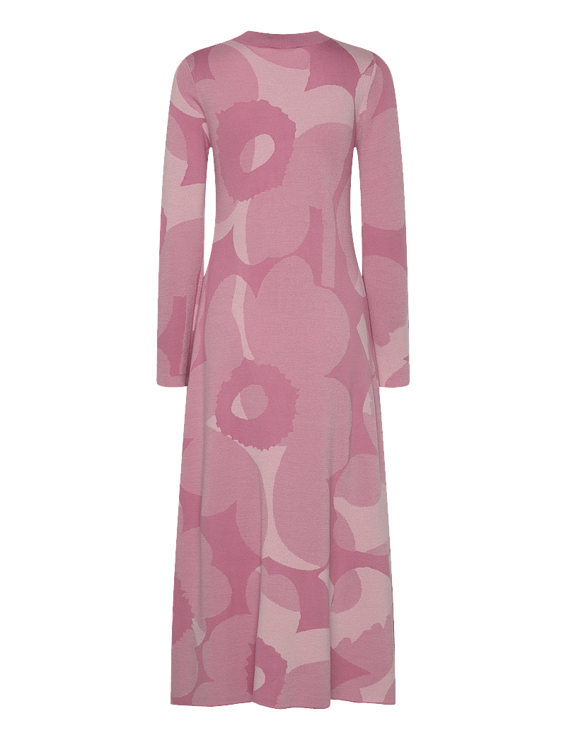 Marimekko - LEIKKUU UNIKKO - stickade klänningar - light pink, white - 2