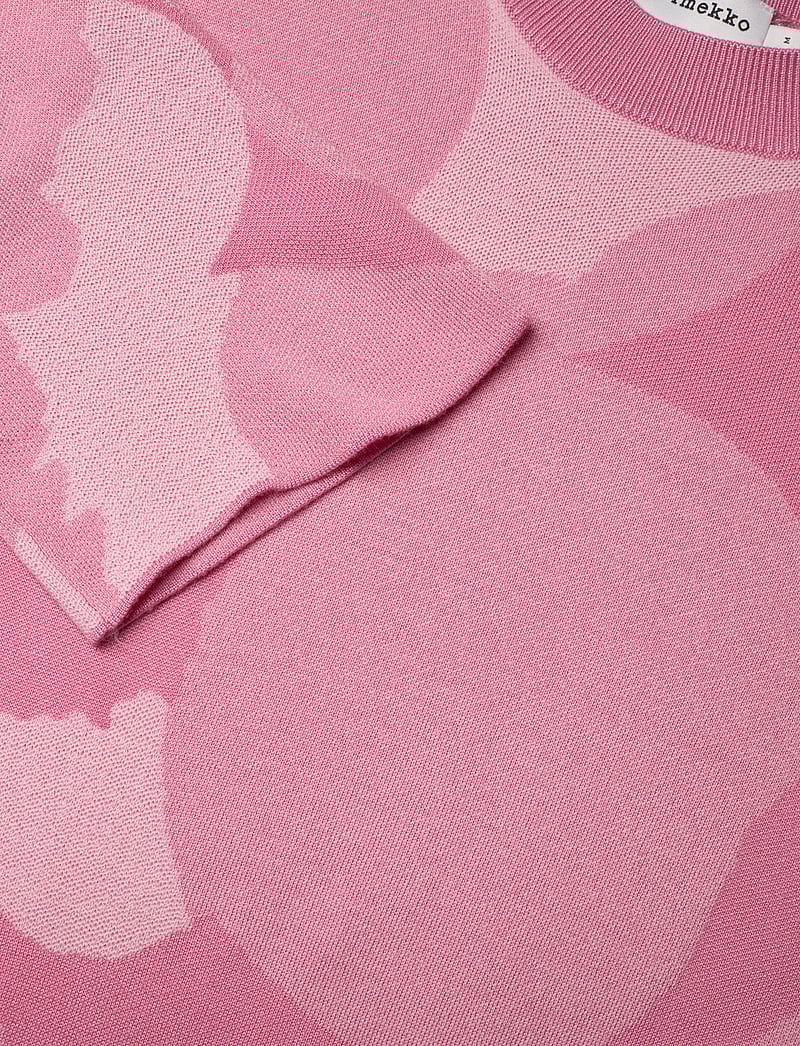 Marimekko - LEIKKUU UNIKKO - stickade klänningar - light pink, white - 5