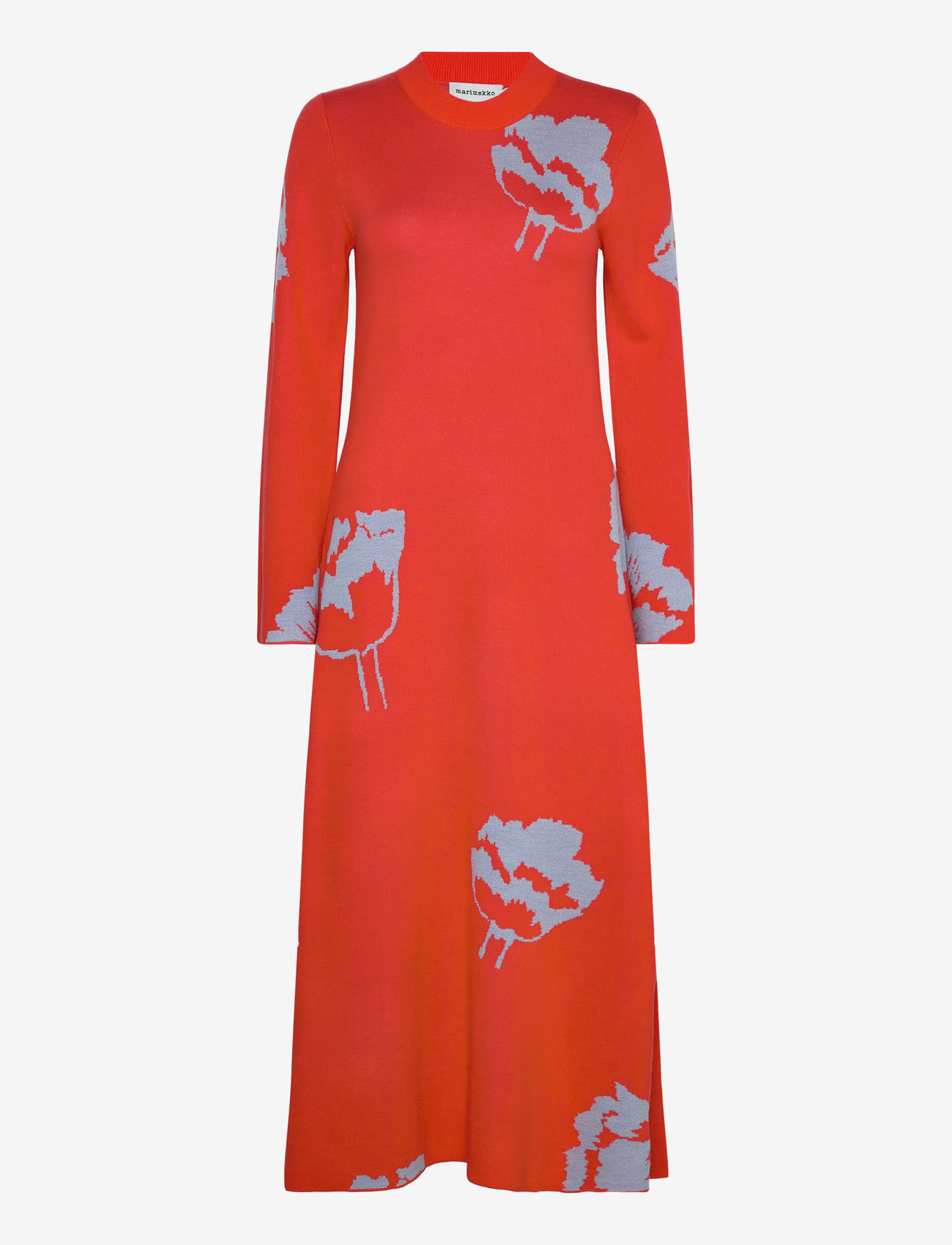 Marimekko - LEIKKUU MYSKI - strikkjoler - bright red, light blue - 0