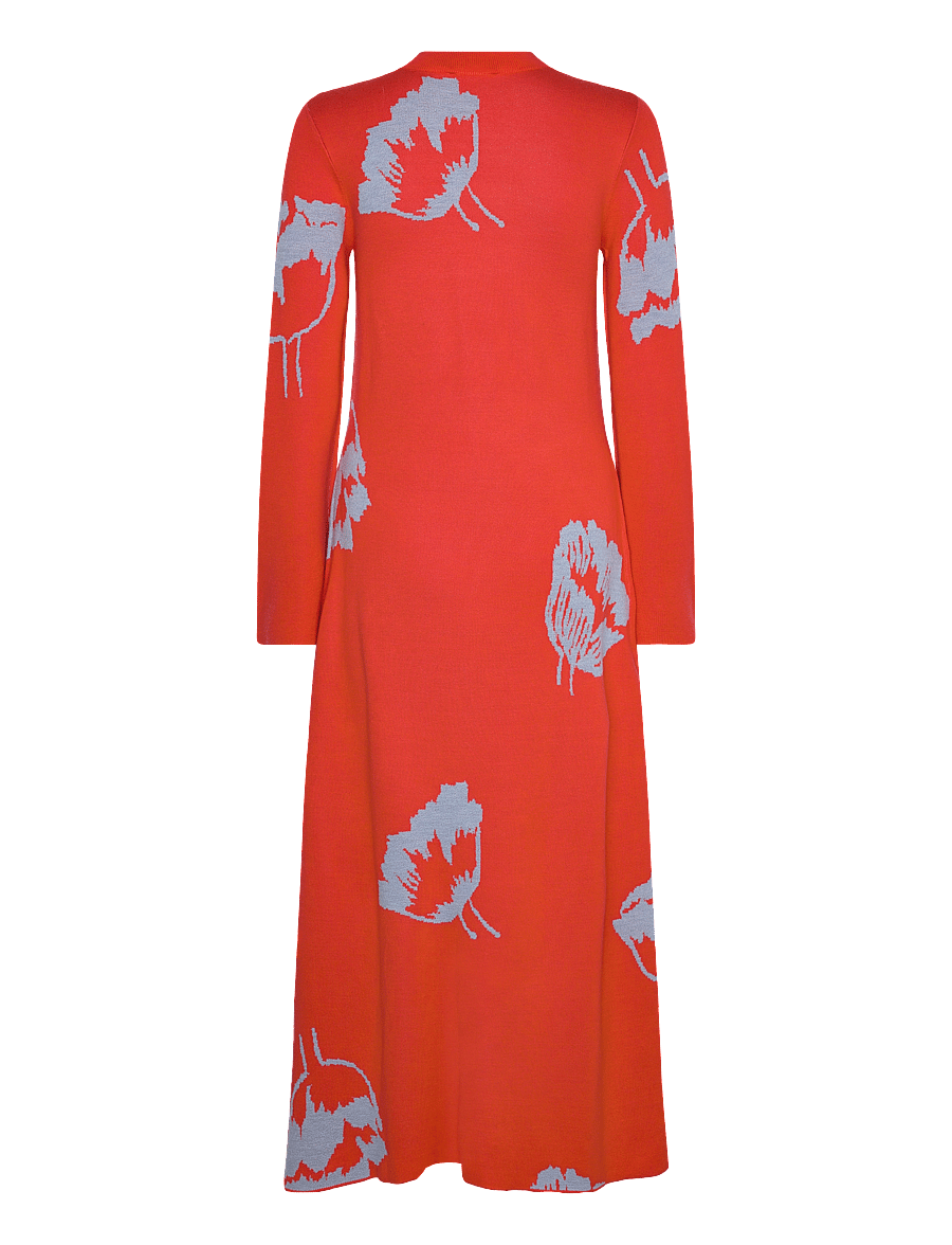 Marimekko - LEIKKUU MYSKI - strikkjoler - bright red, light blue - 2