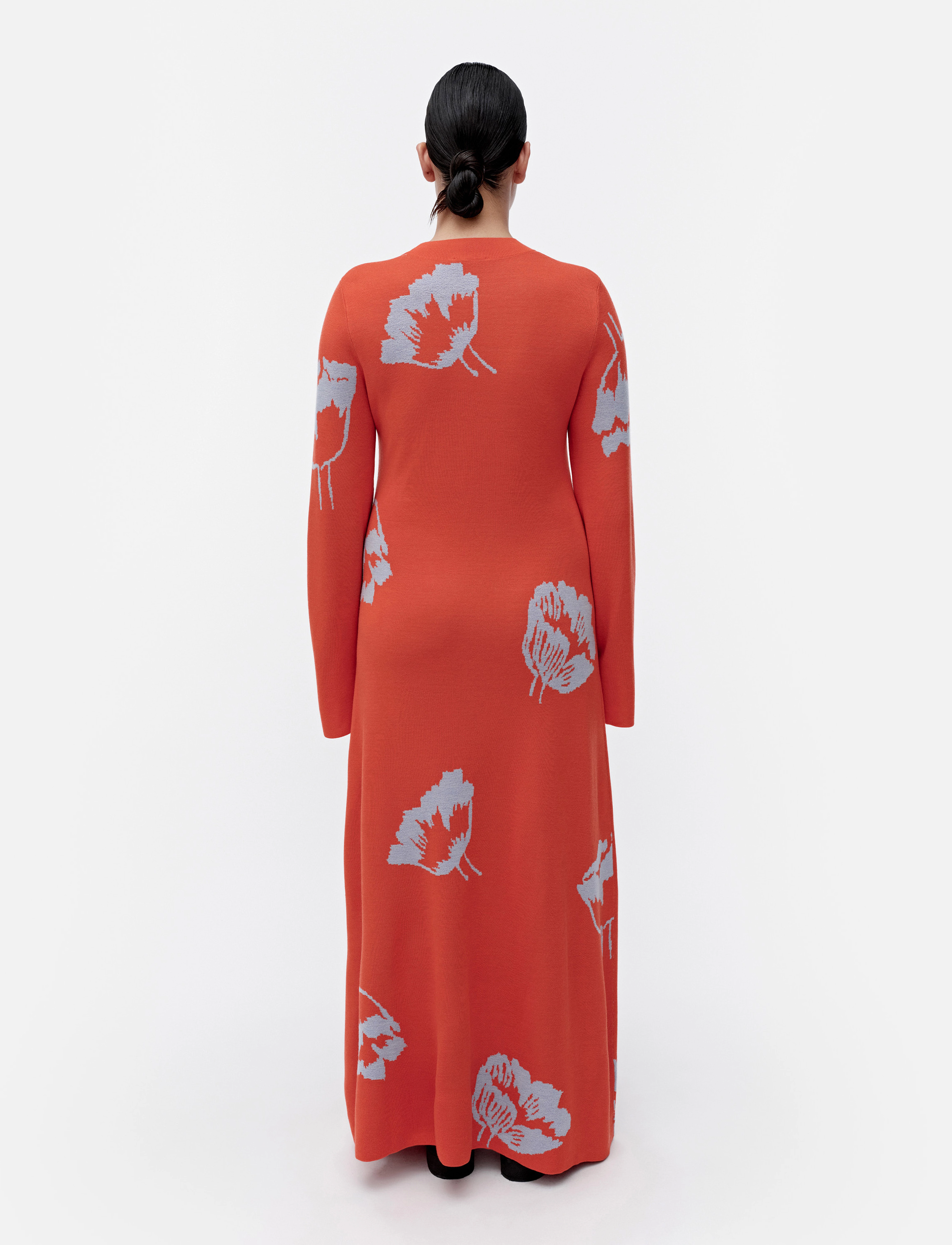 Marimekko - LEIKKUU MYSKI - strikkjoler - bright red, light blue - 3