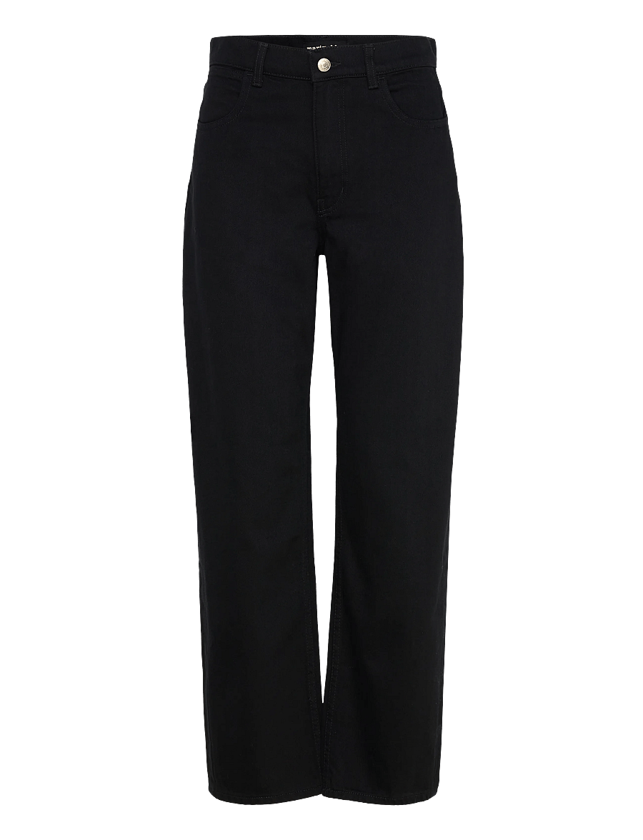 Marimekko - MARIDENIM BARREL L - straight jeans - black - 0