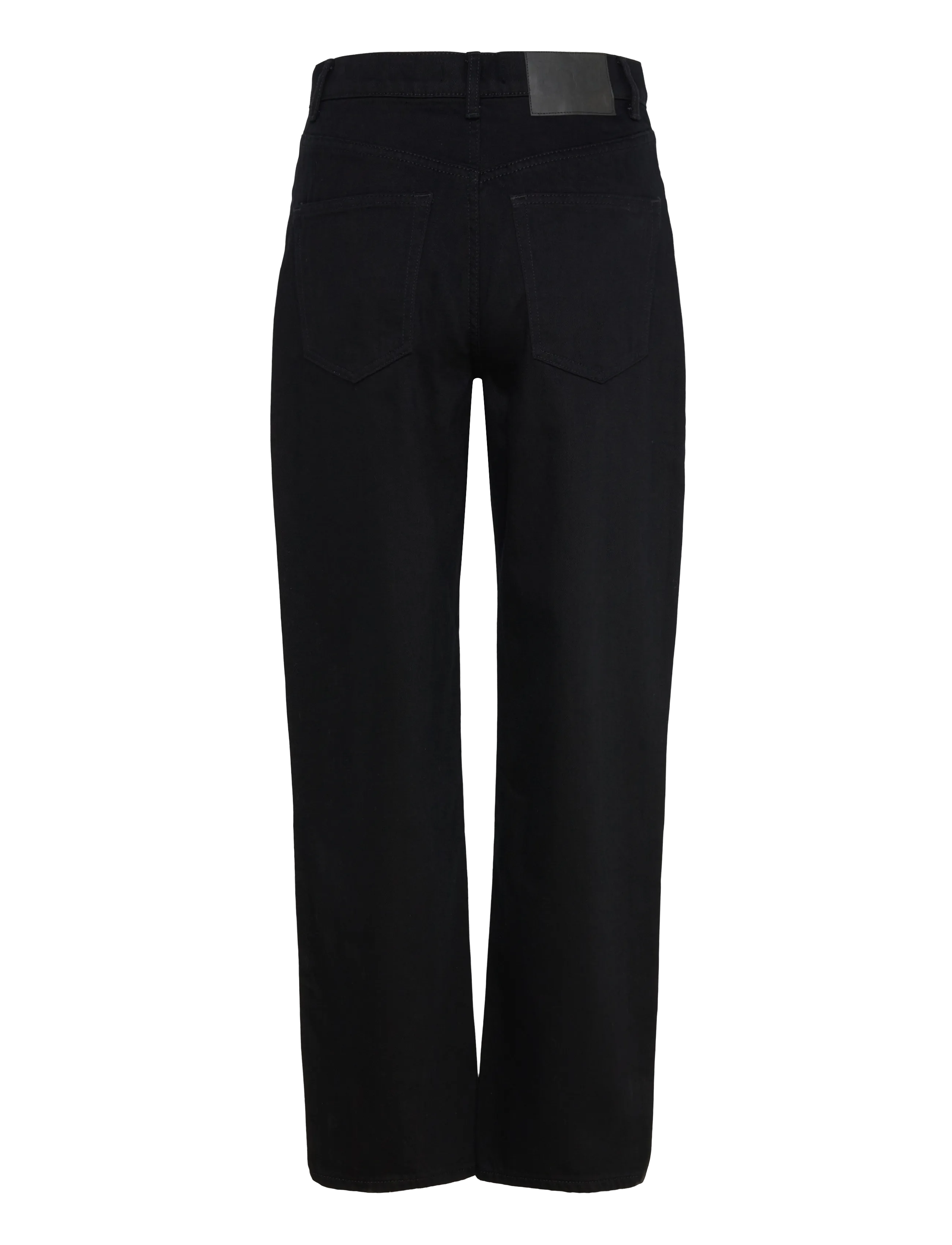 Marimekko - MARIDENIM BARREL L - straight jeans - black - 1