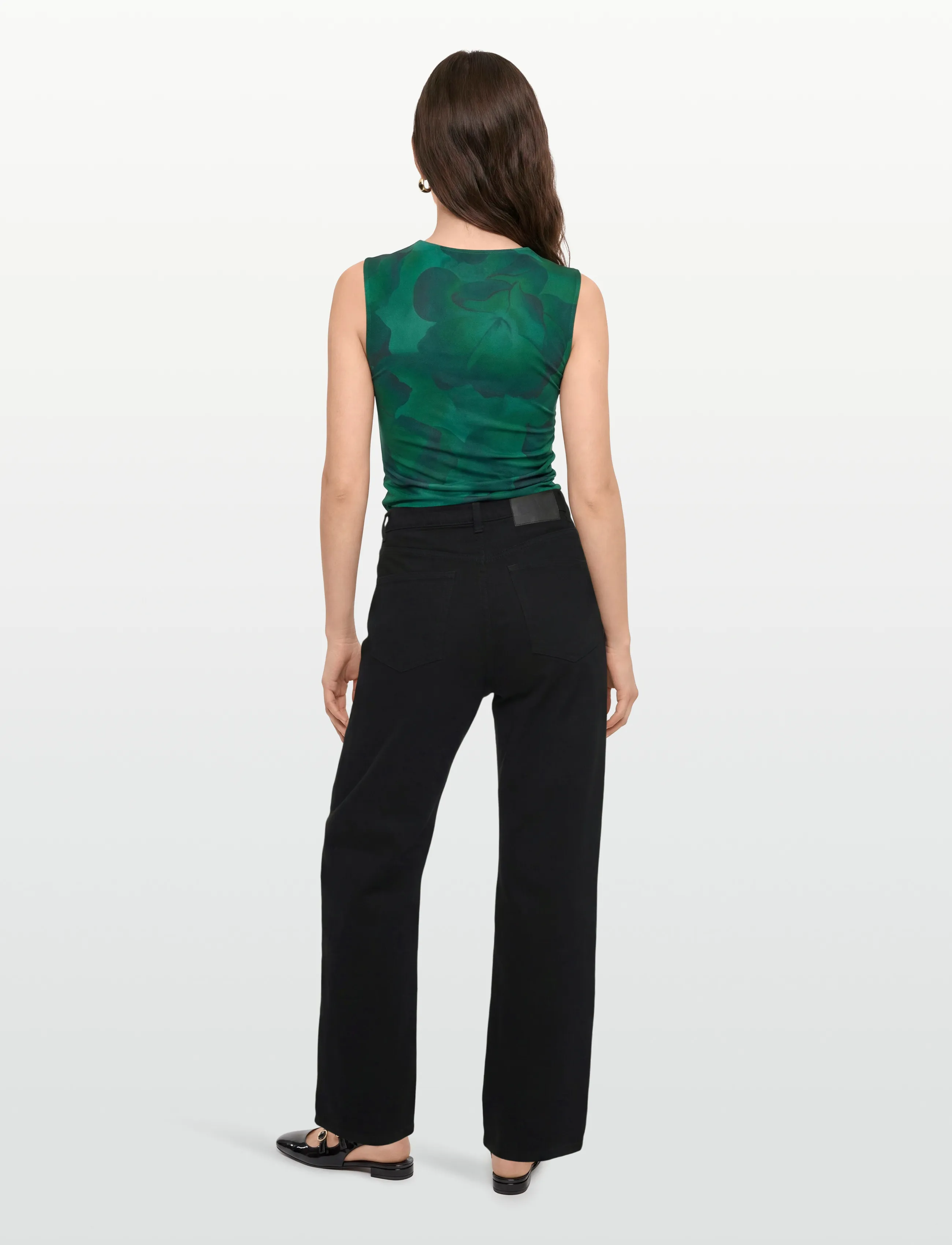 Marimekko - MARIDENIM BARREL L - straight jeans - black - 4