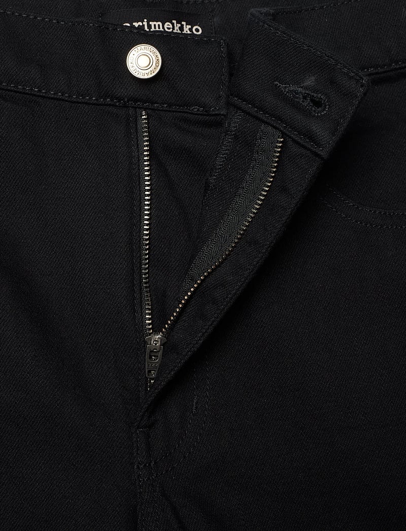 Marimekko - MARIDENIM BARREL L - sirge säärega teksad - black - 3