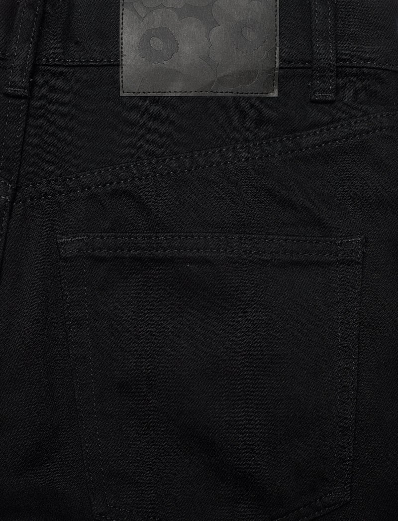 Marimekko - MARIDENIM BARREL L - sirge säärega teksad - black - 4