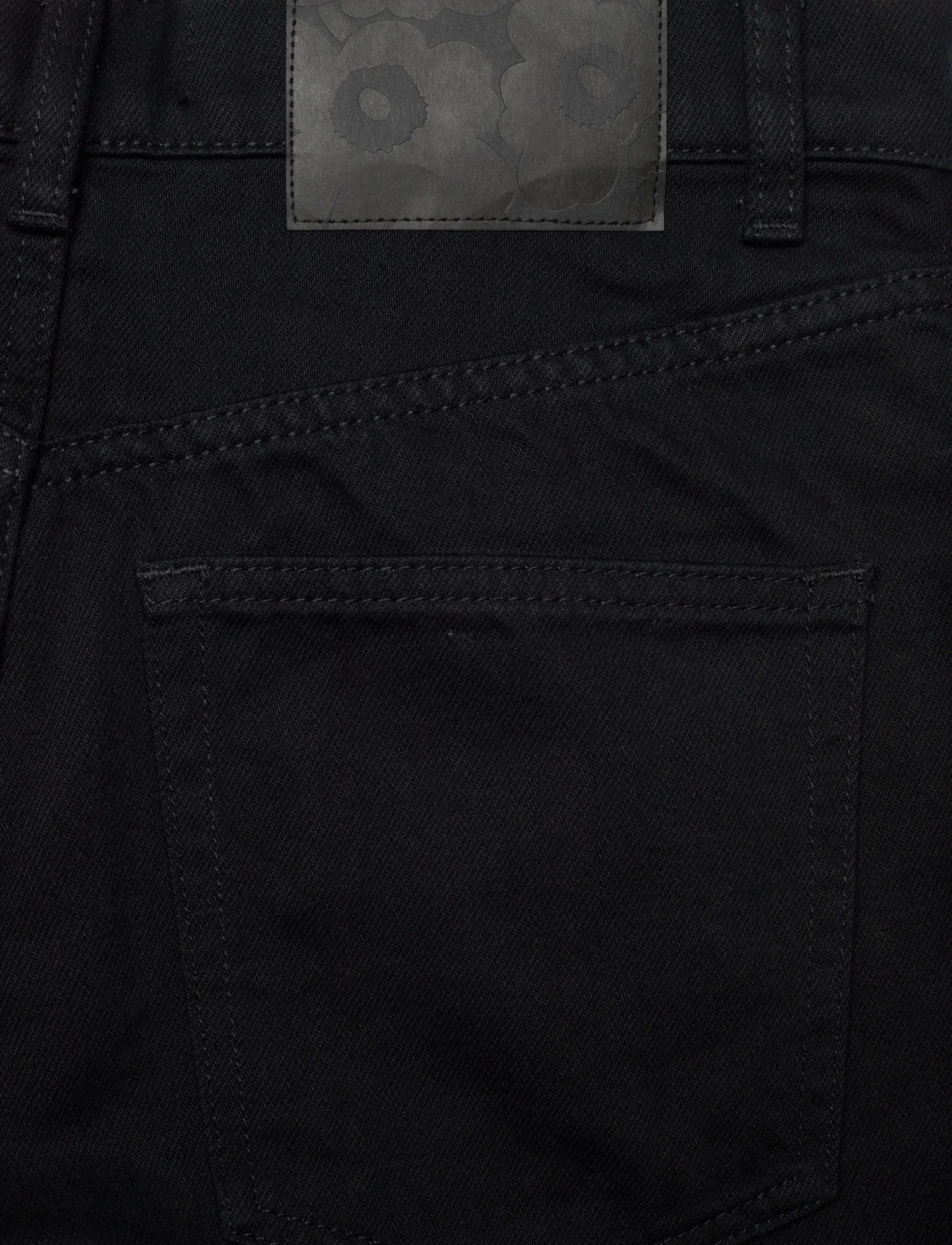 Marimekko - MARIDENIM BARREL L - straight jeans - black - 4