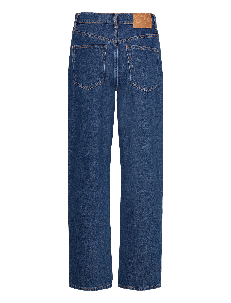 Marimekko - MARIDENIM BARREL L - barrel jeans - mid indigo - 1