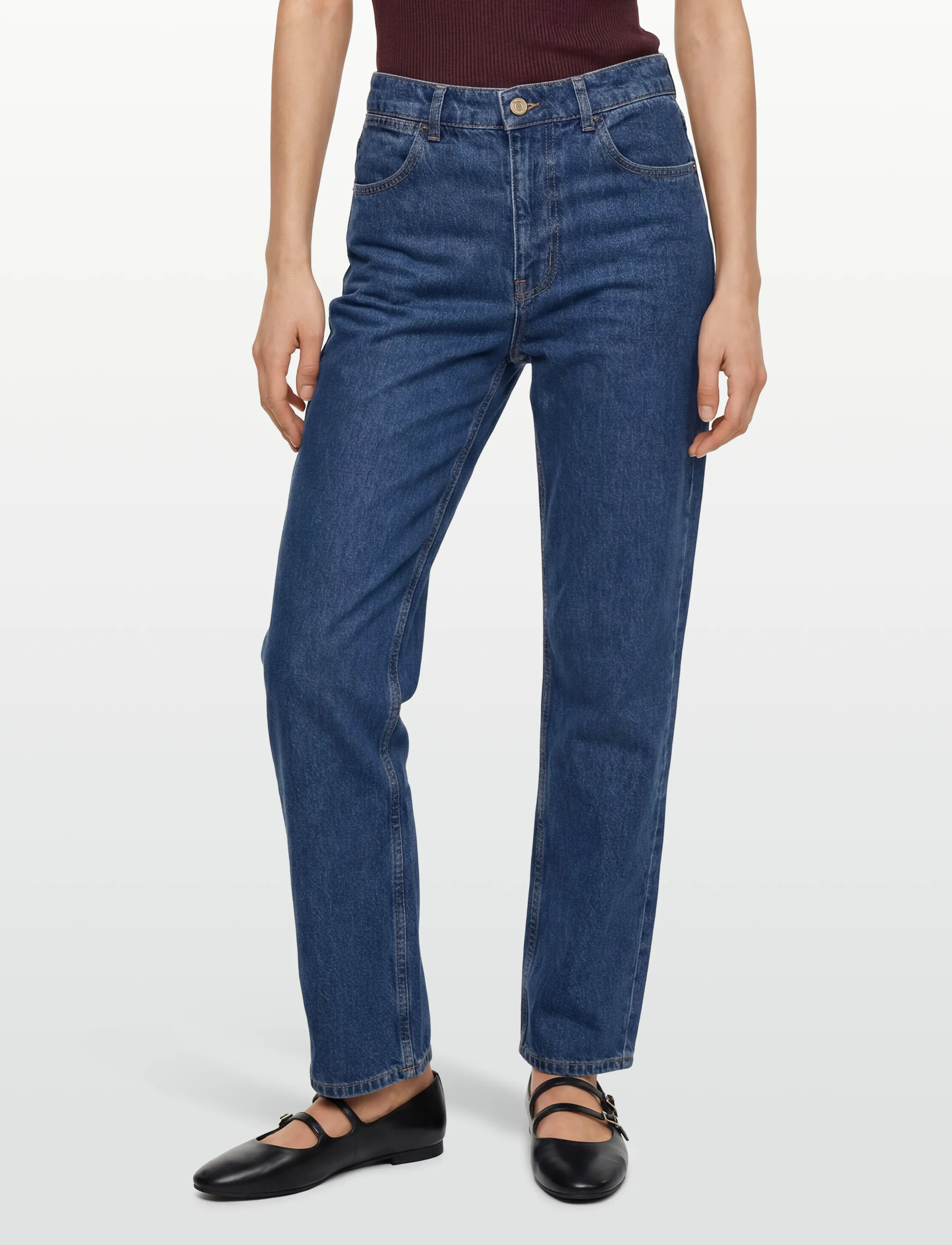 Marimekko - MARIDENIM BARREL L - straight jeans - mid indigo - 3