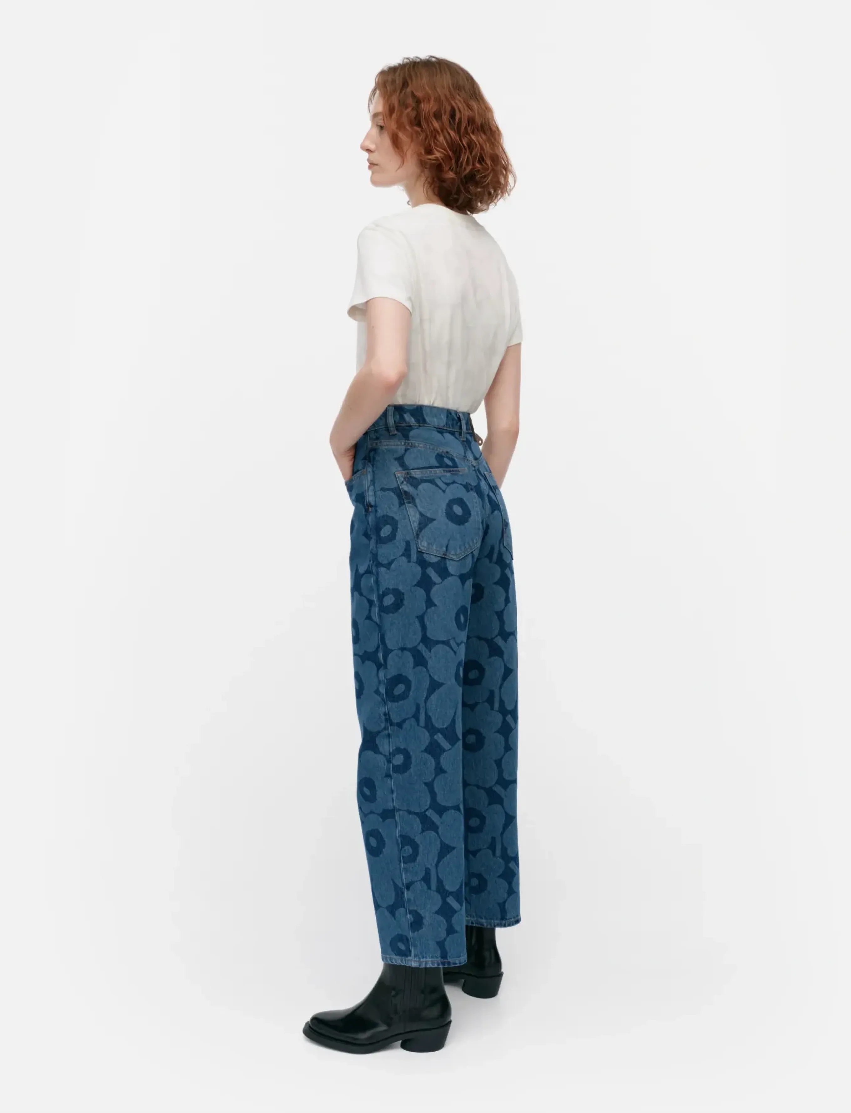 Marimekko - MARIDENIM BARREL UNIKKO L - barrel-farkut - mid indigo - 2